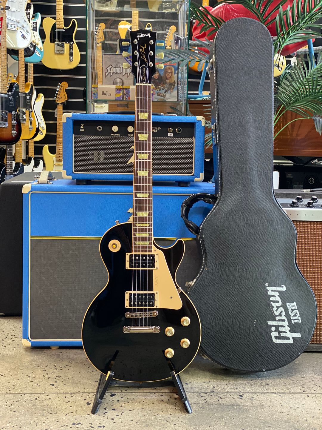 Gibson USA 2007 Les Paul Classic 1960 RI w/case | Ebony ***pre loved***