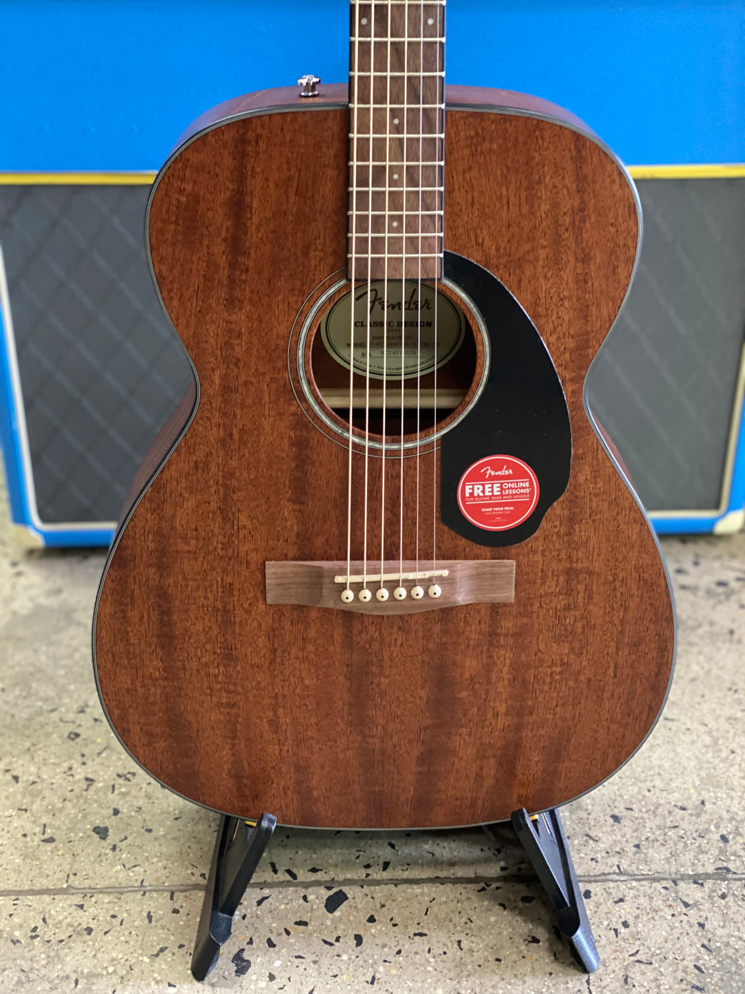 Fender CC-60S Concert Acoustic Guitar Pack V2 | All-Mahogany