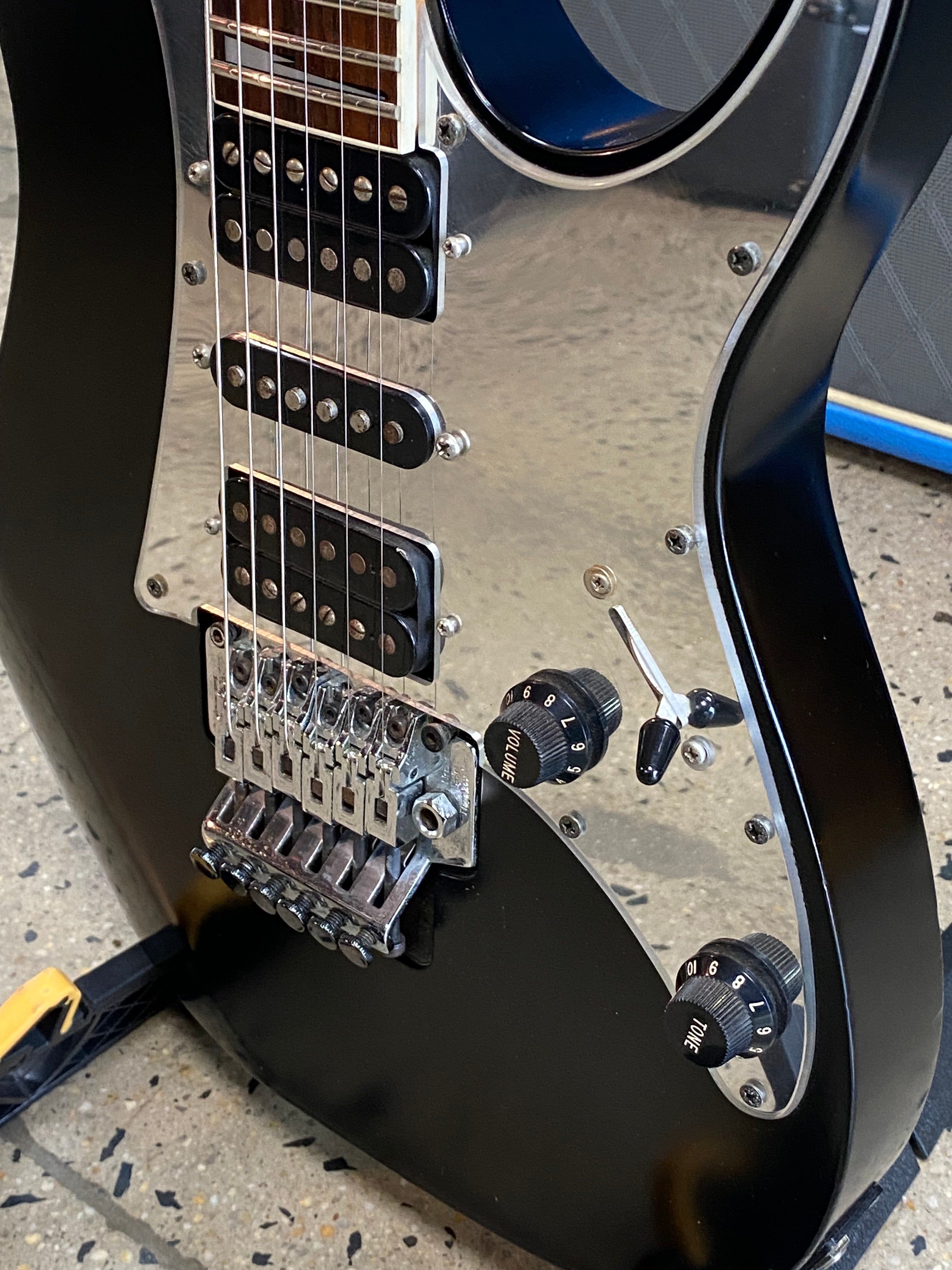 Ibanez 1999 MIJ RG450 AH Black W/bag ***Pre Loved*** – A&B Musical