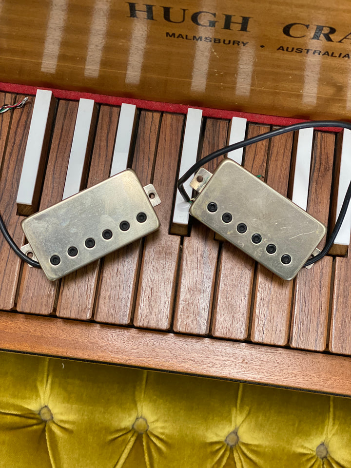 Bare Knuckle TKO 6 String Pickup Set - Covered Black Bolts ***pre loved***