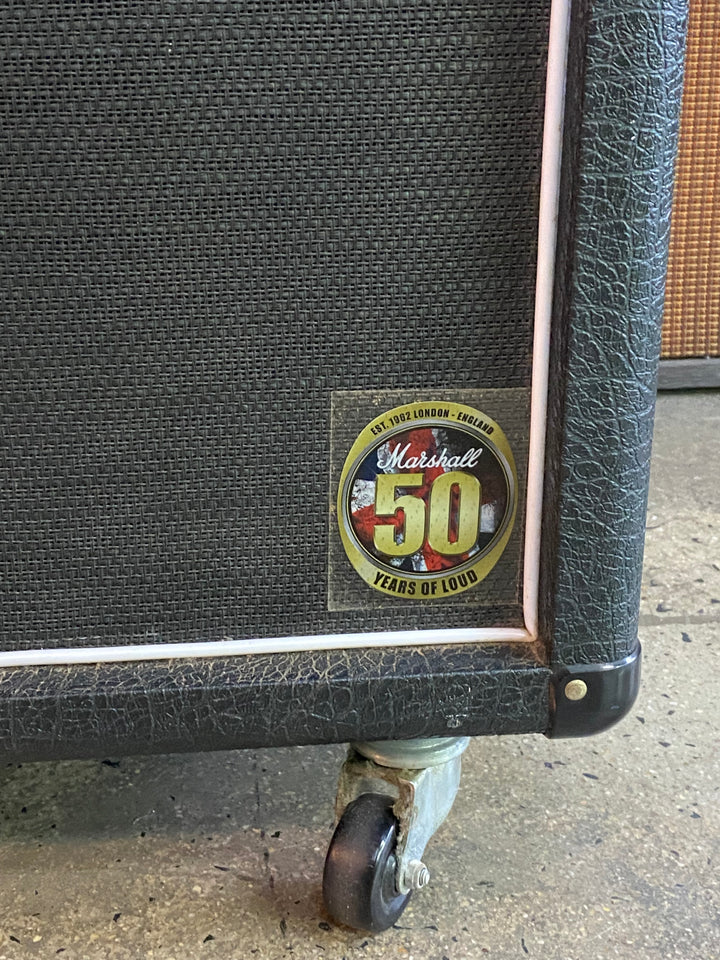 Marshall 2012 50th Anniversary Made In England 1960A Lead 4x12 Speaker Cabinet Pre Loved