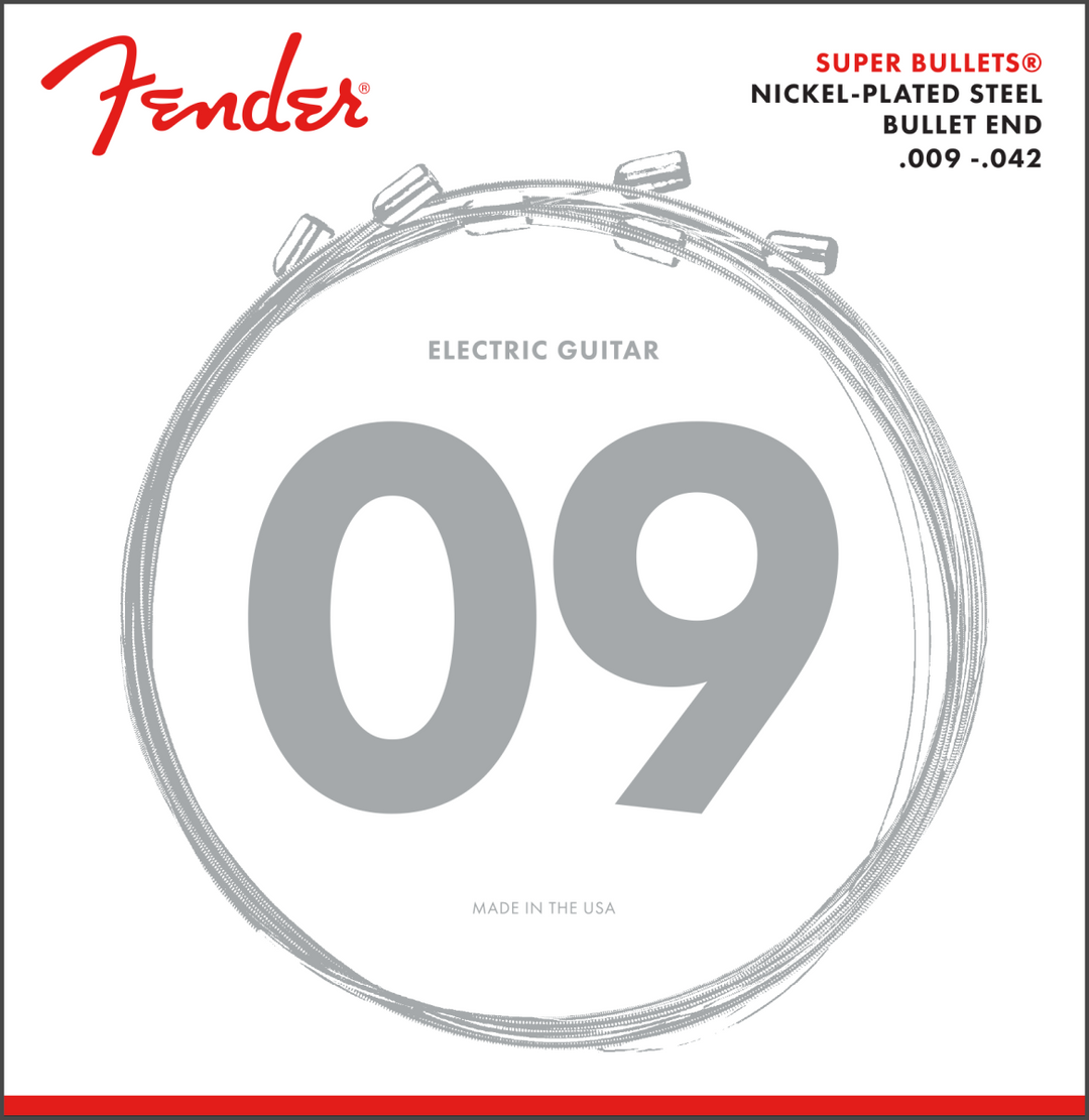 Fender Super Bullet Strings Nickel Plated Steel Bullet 09-42