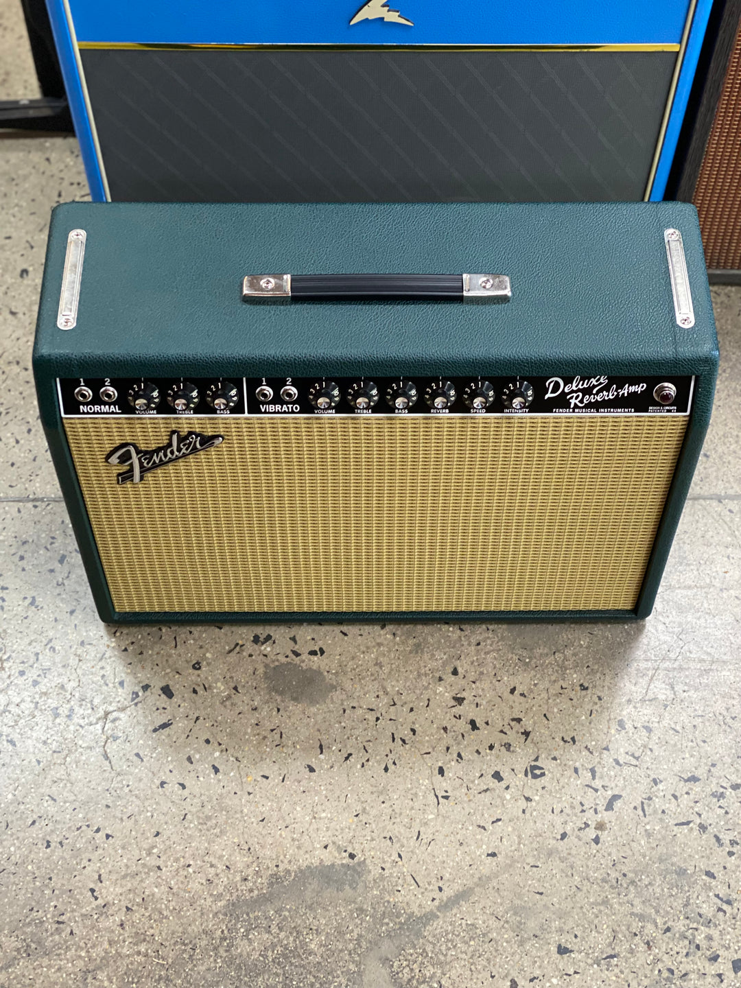 Fender FSR '65 Deluxe Reverb Combo Amp | British Racing Green