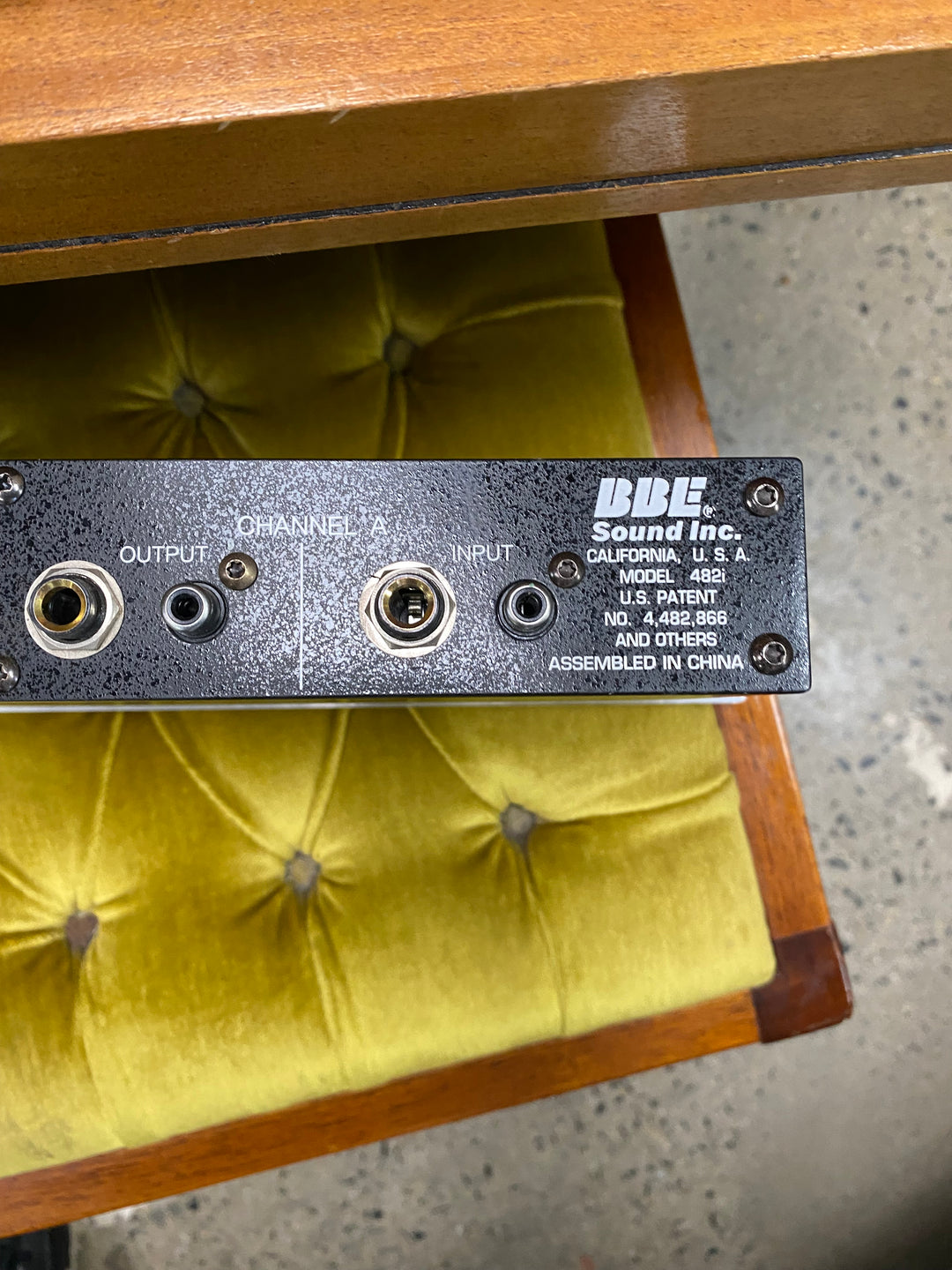 BBE Sonic Maximiser 482I Rack ***pre loved***