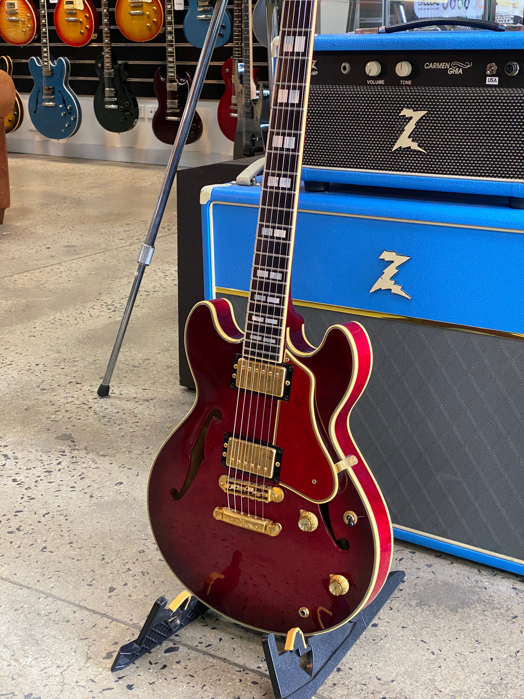 Yamaha 1988 SAS-1 wbag | See Thru Red Sunburst ***pre loved***