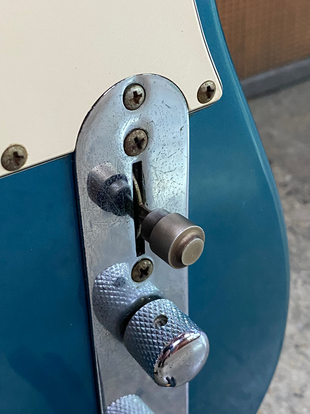 Fender MIM 1992 Standard Telecaster Aqua Marine Metallic W/case ***Pre Loved***