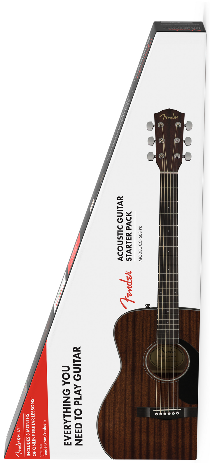 Fender CC-60S Concert Acoustic Guitar Pack V2 | All-Mahogany