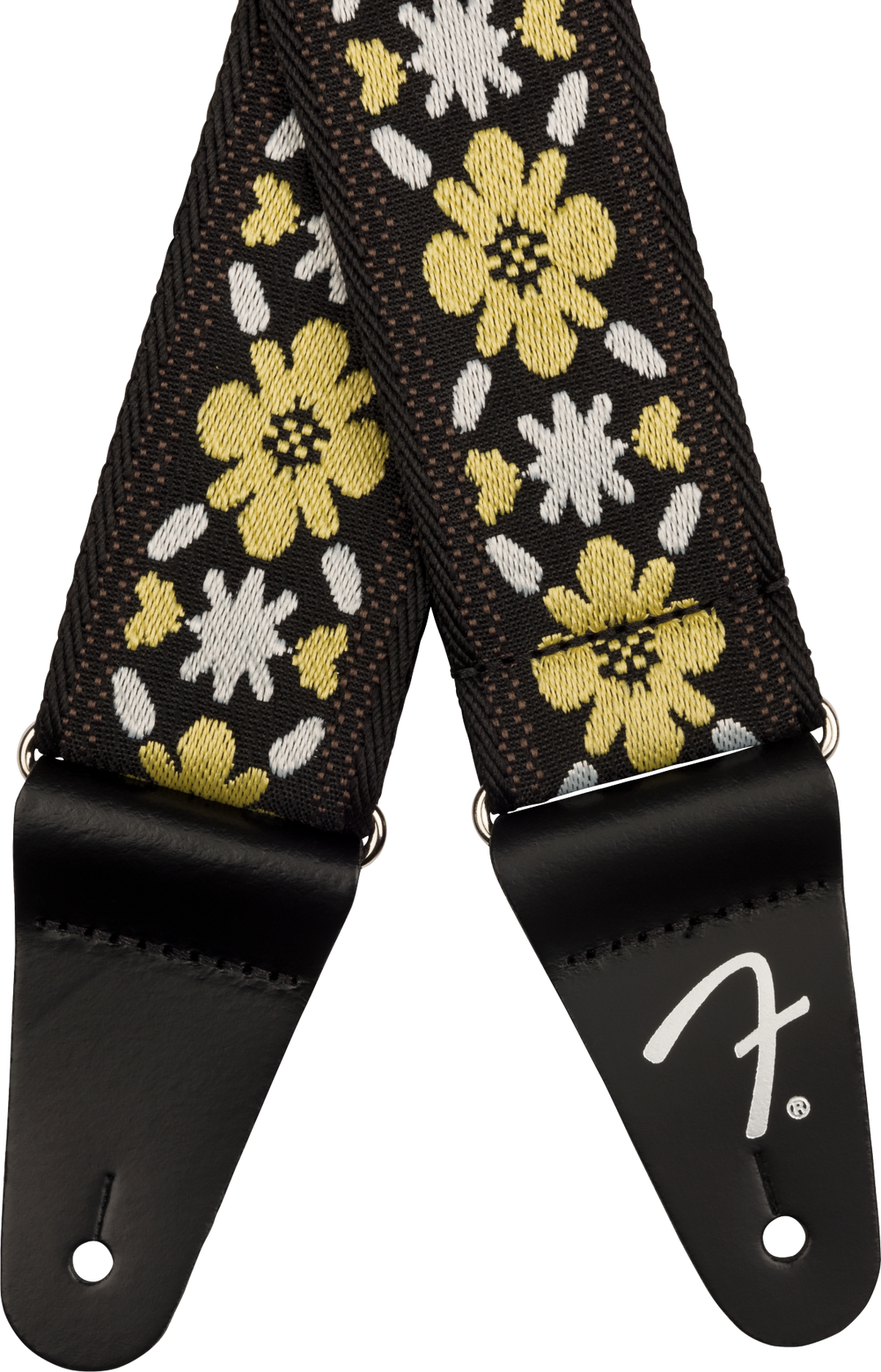 Fender Pasadena Woven Strap Yellow Clover