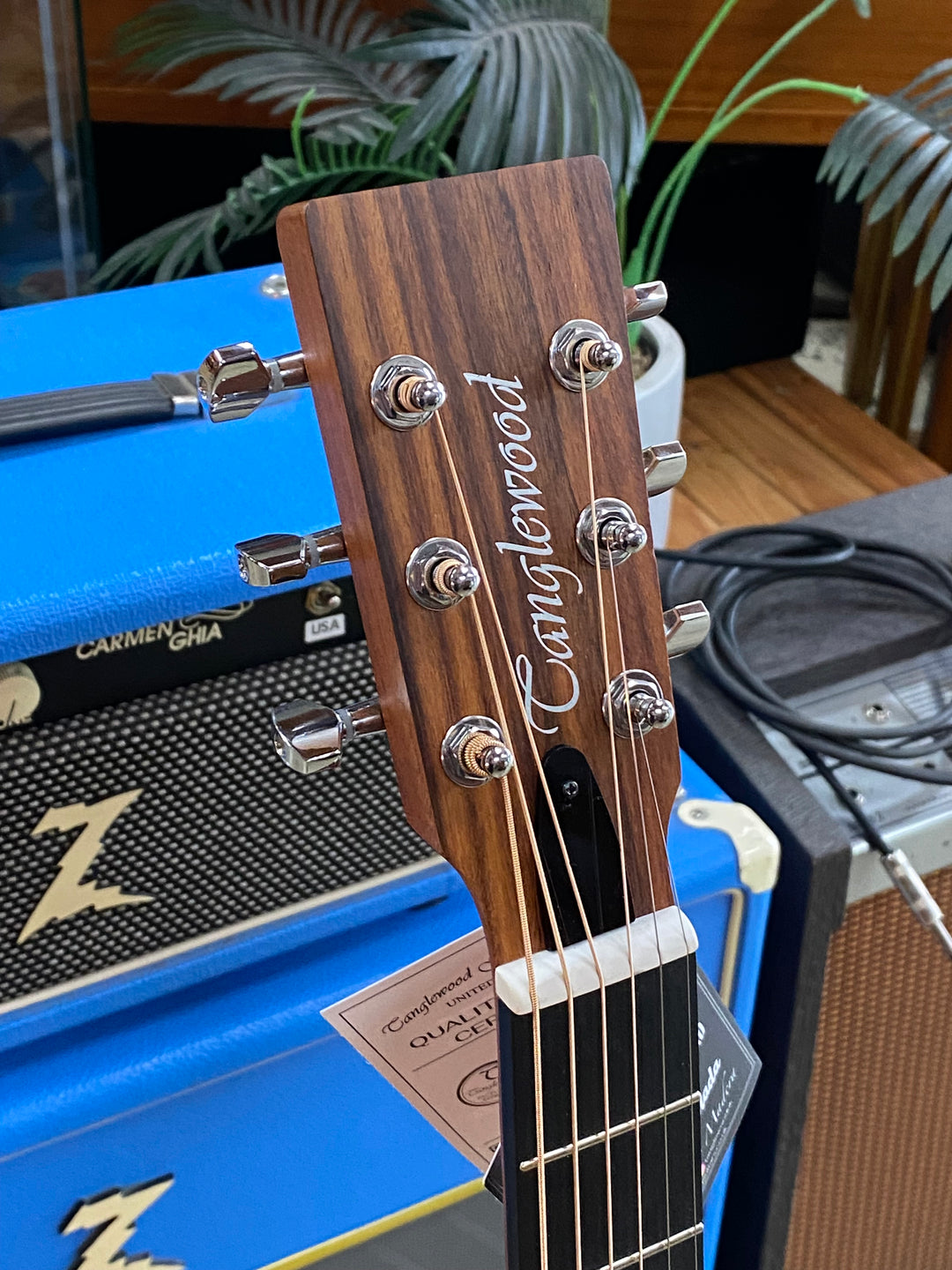 Tanglewood Metropolitan TM3 Orchestra Folk Koa Acoustic Guitar