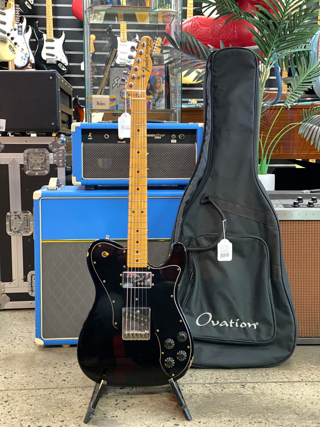 Fender MIJ 1989-91 TC-72 Telecaster Custom w/bag | Black ***pre loved***