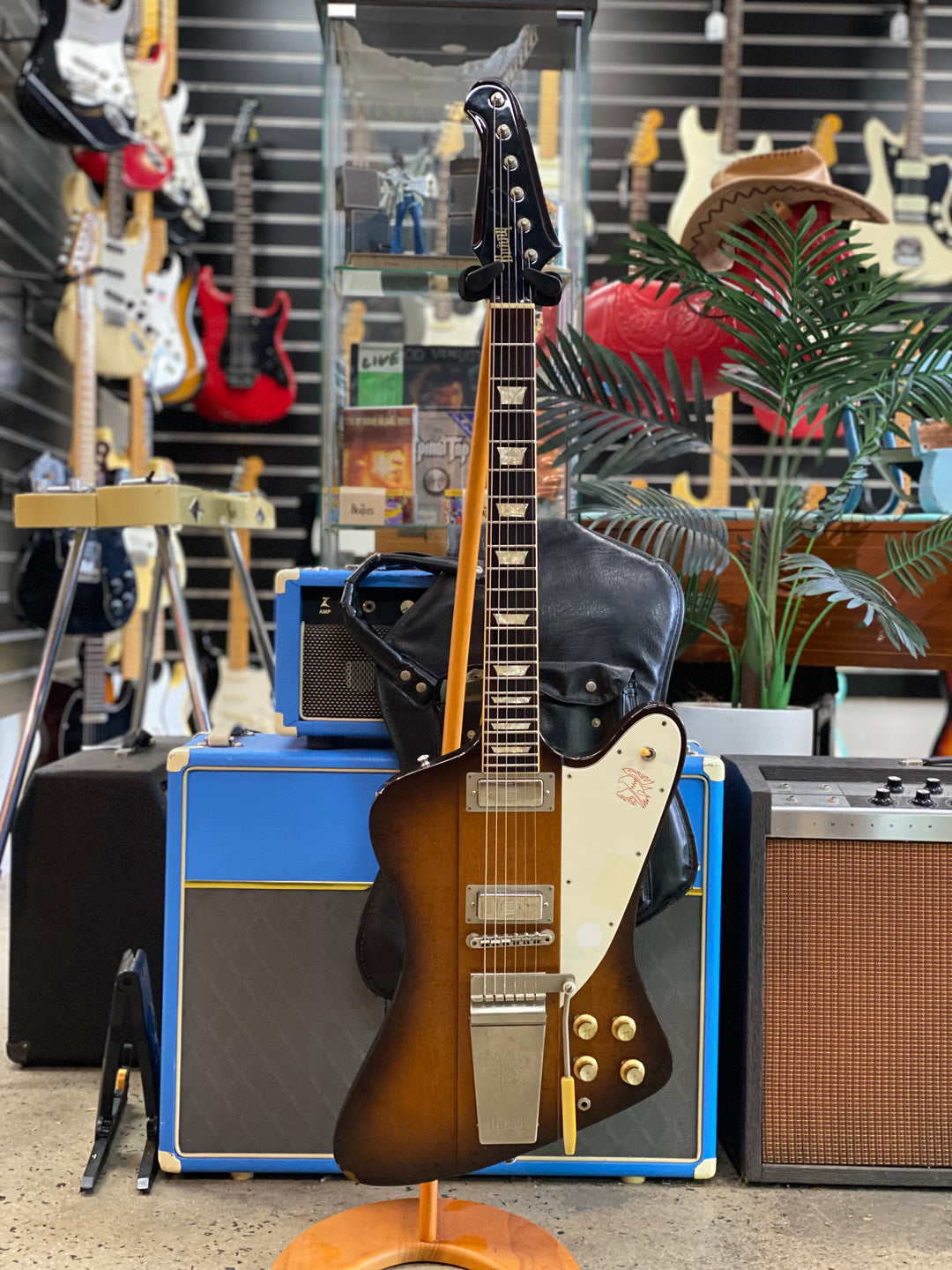 Burny 1990 MIJ RFB-90 *modded* w/bag | Sunburst ***pre loved***