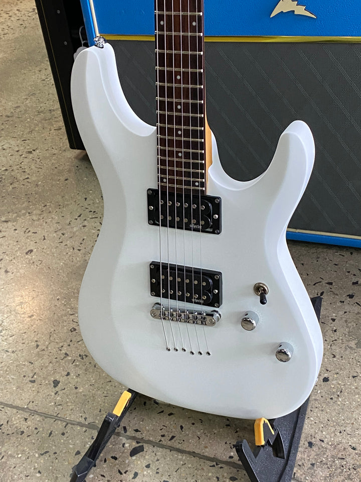 Schecter C-6 Deluxe | Satin White