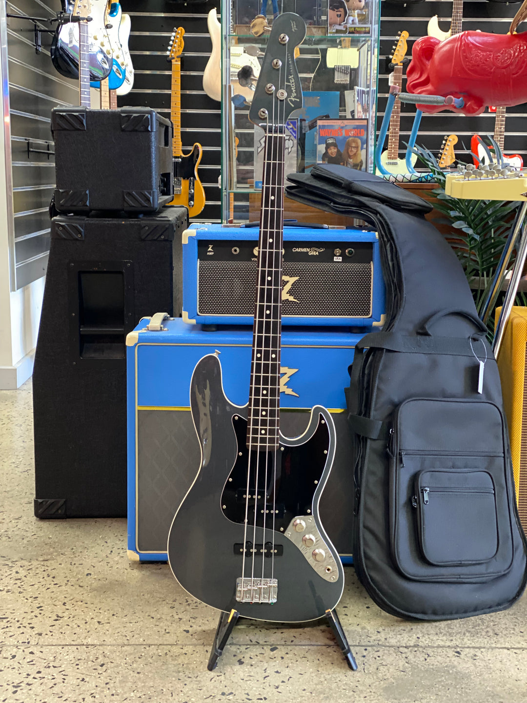 Fender MIJ 2015 AJB-58 Aerodyne Jazz Bass | Dolphin Grey ***pre loved***