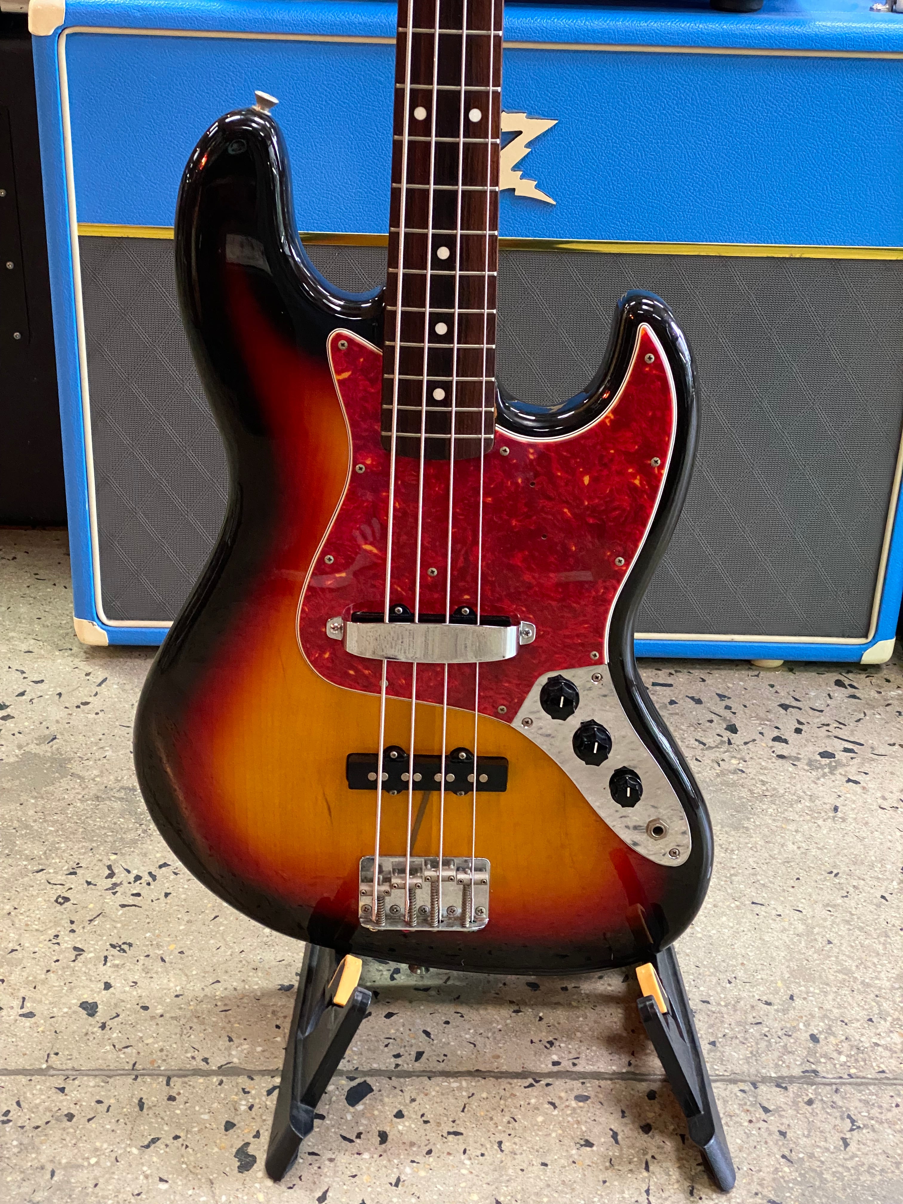 Fender 1997-2000 JB-62 RI Jazz Bass | 3 Tone Sunburst ***Pre-Loved
