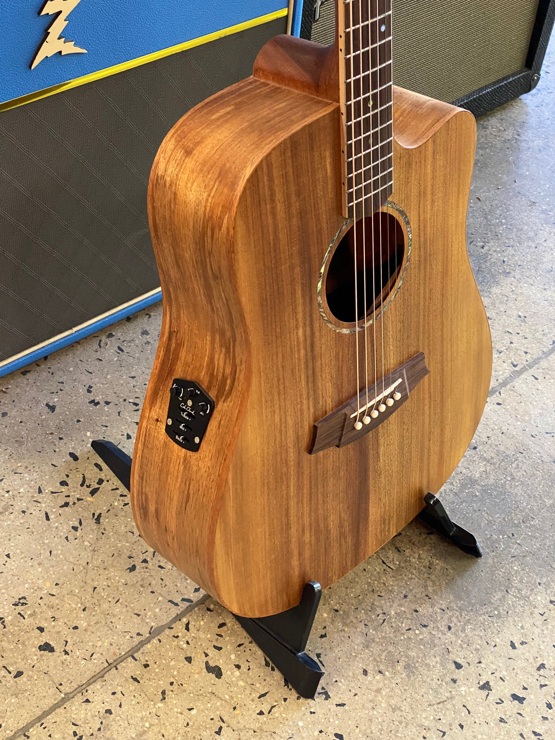Cole Clark Studio FL1EC All Blackwood