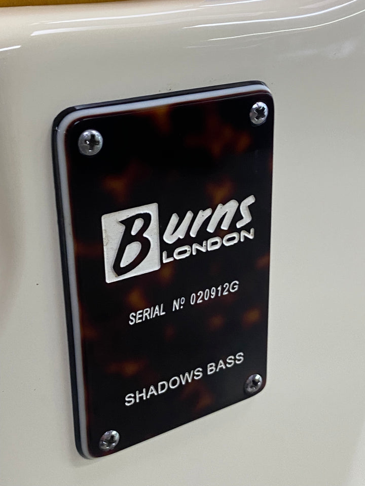 Burns London 2014 Shadows Bass Japan Exclusive Model w/bag | White ***pre loved***