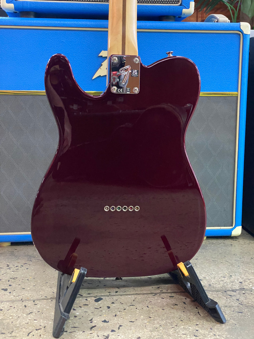 Fender 2023 Limited Edition Player Telecaster Ebony Fingerboard Oxblood W/bag ***Pre Loved***