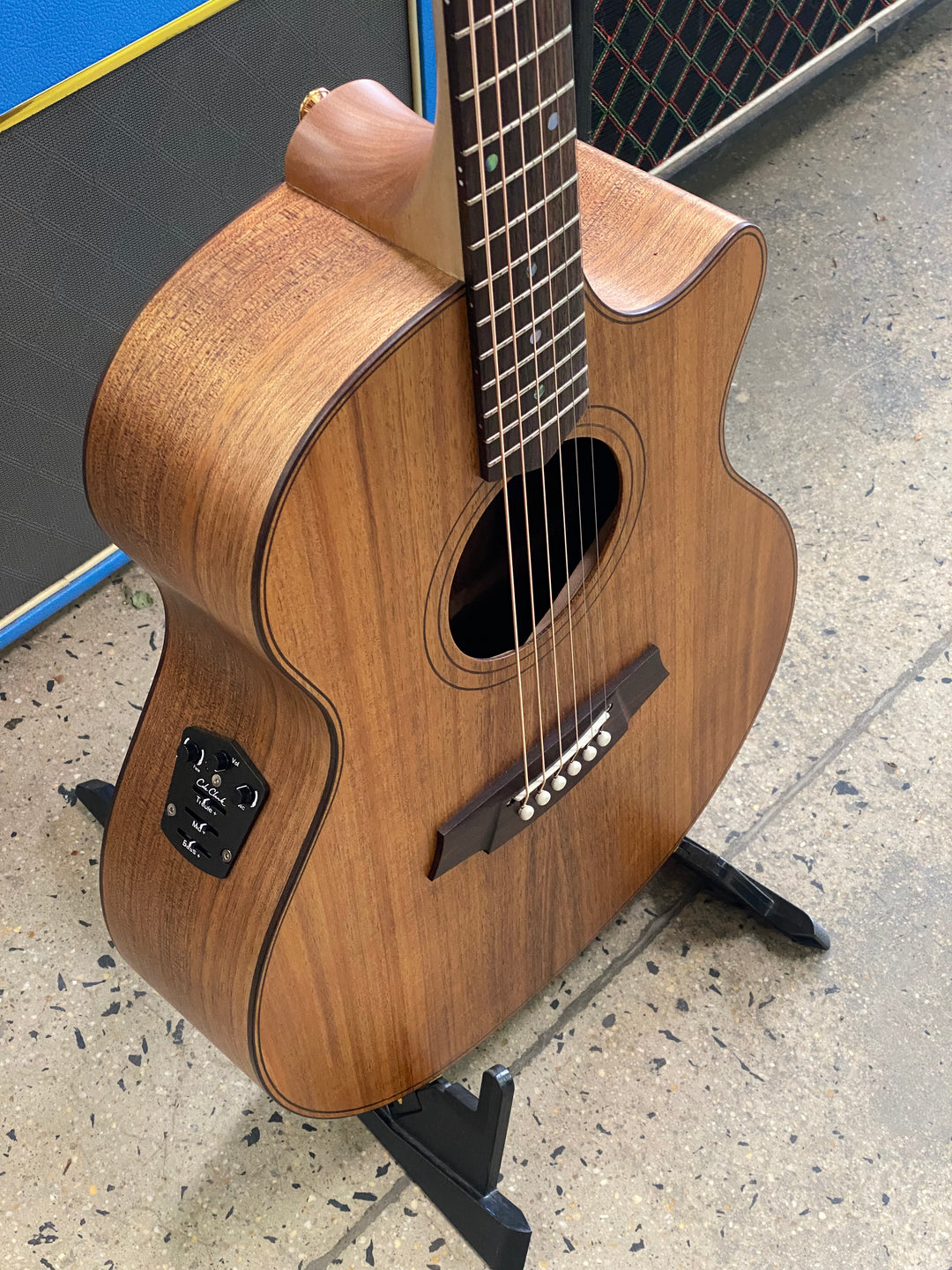 COLE CLARK AN2EC-BLBLR Blackwood B/S Rosewood Fretboard Acoustic Electric