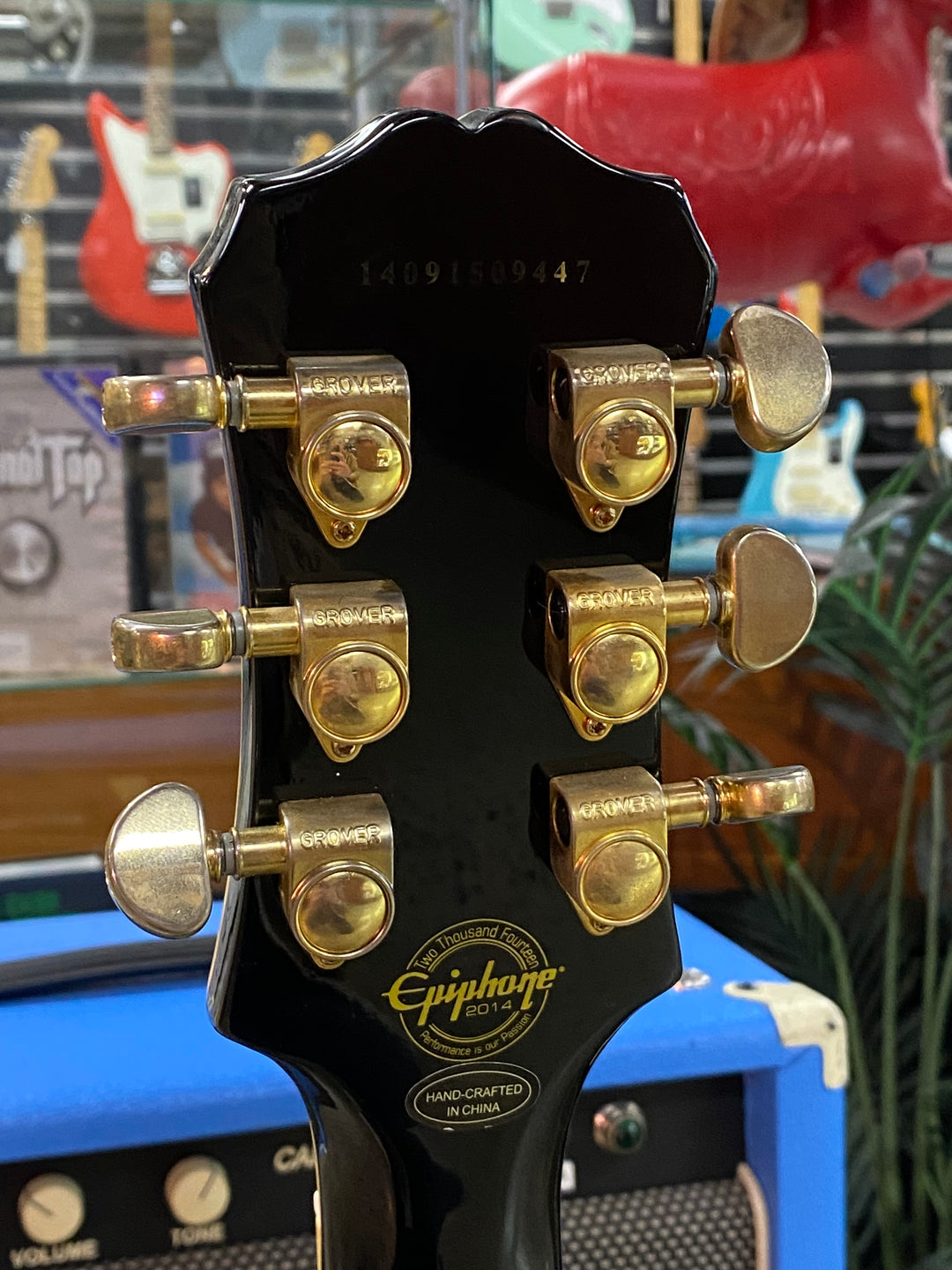 Epiphone 2014 Custom Pro Les Paul | Ebony ***pre loved***
