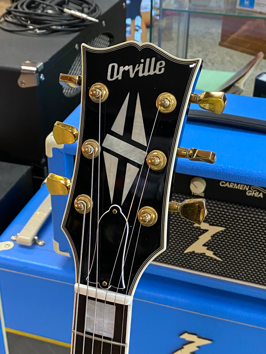 Orville MIJ 1996 LP Custom W/bag | Ebony ***Pre Loved***