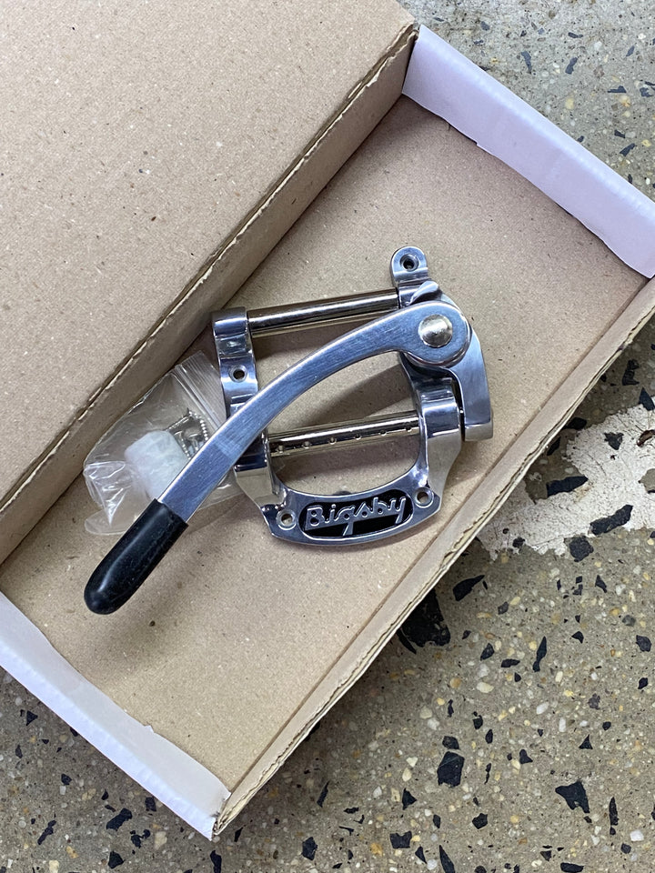 Bigsby B5 Vibrato Tailpiece String-Through Polished Aluminum W/box