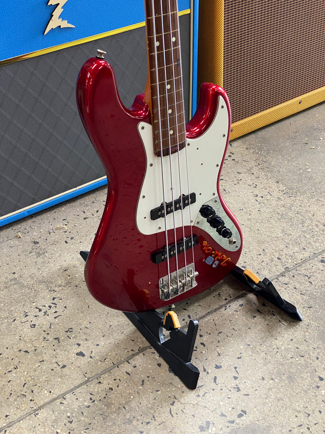 Fender E Series '84-87 Jazz Bass 'Fretless Mod' | Red ***Pre Loved***