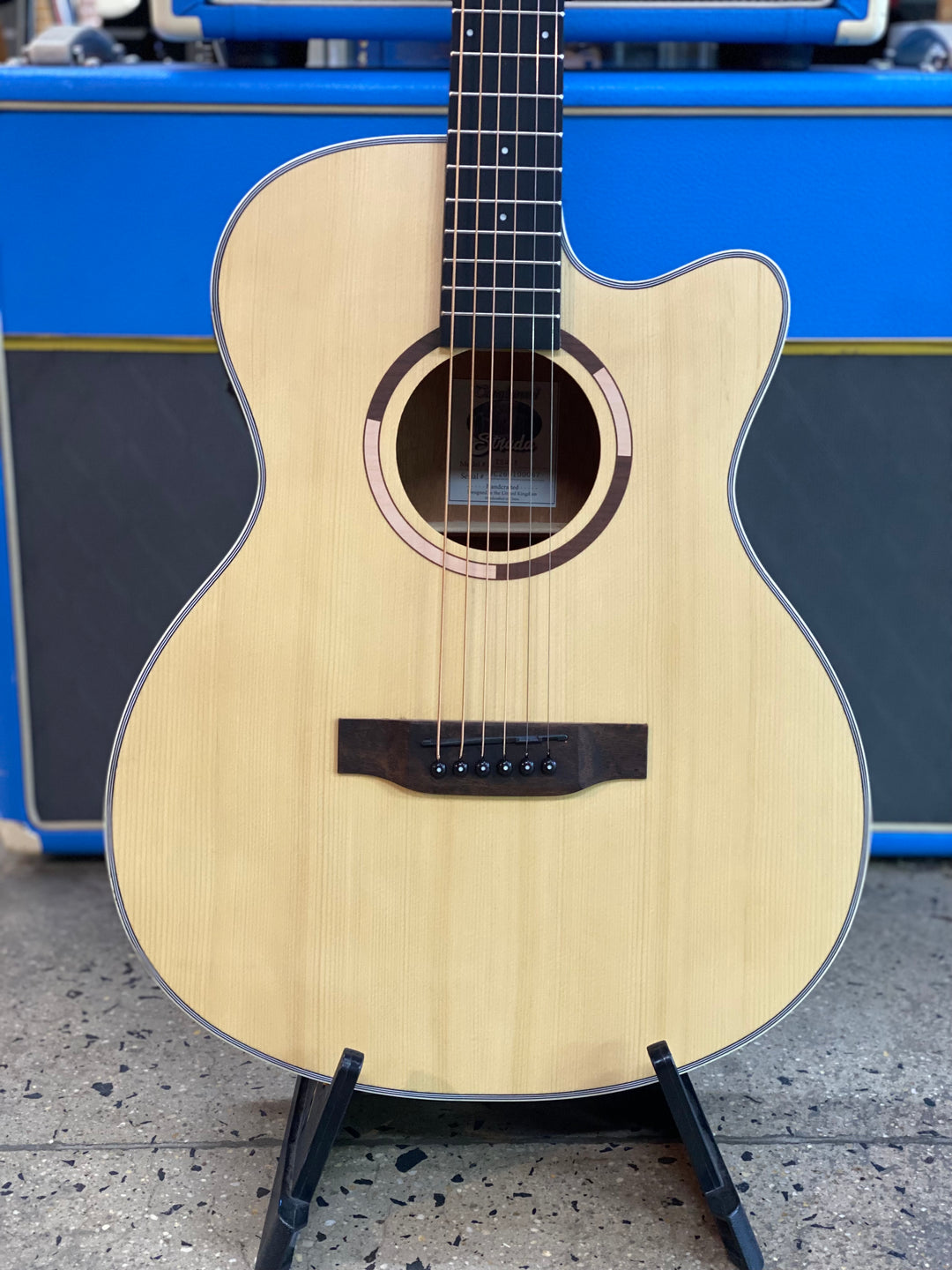 Tanglewood Strada Acoustic TS4-CE Super Folk CE Mahogany