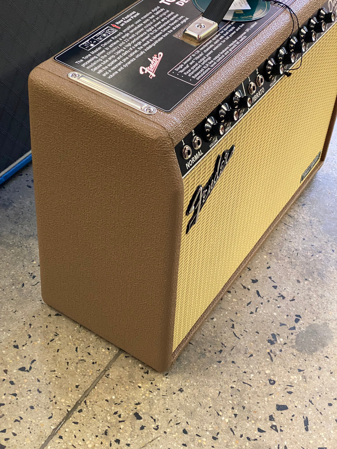 Fender FSR Tonemaster Deluxe Reverb Amplifier | Cocoa Nubtex