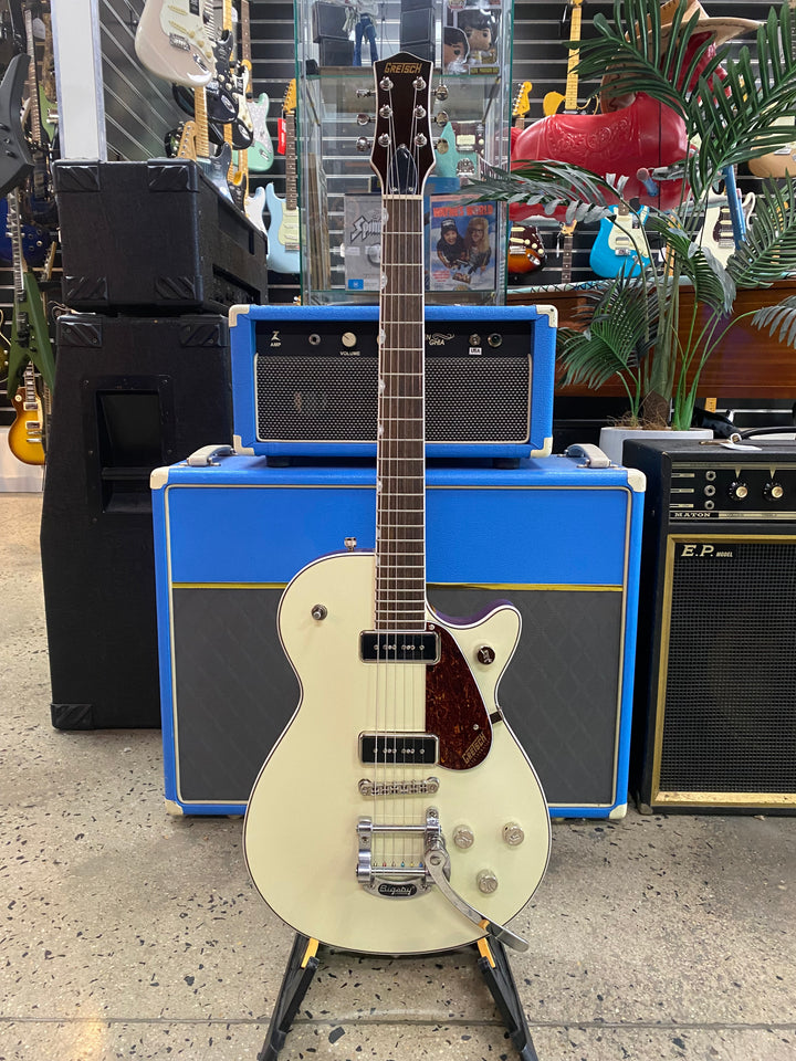 Gretsch G5210T-P90 Electromatic Jet Single-Cut with Bigsby Vintage White ***Pre Loved***