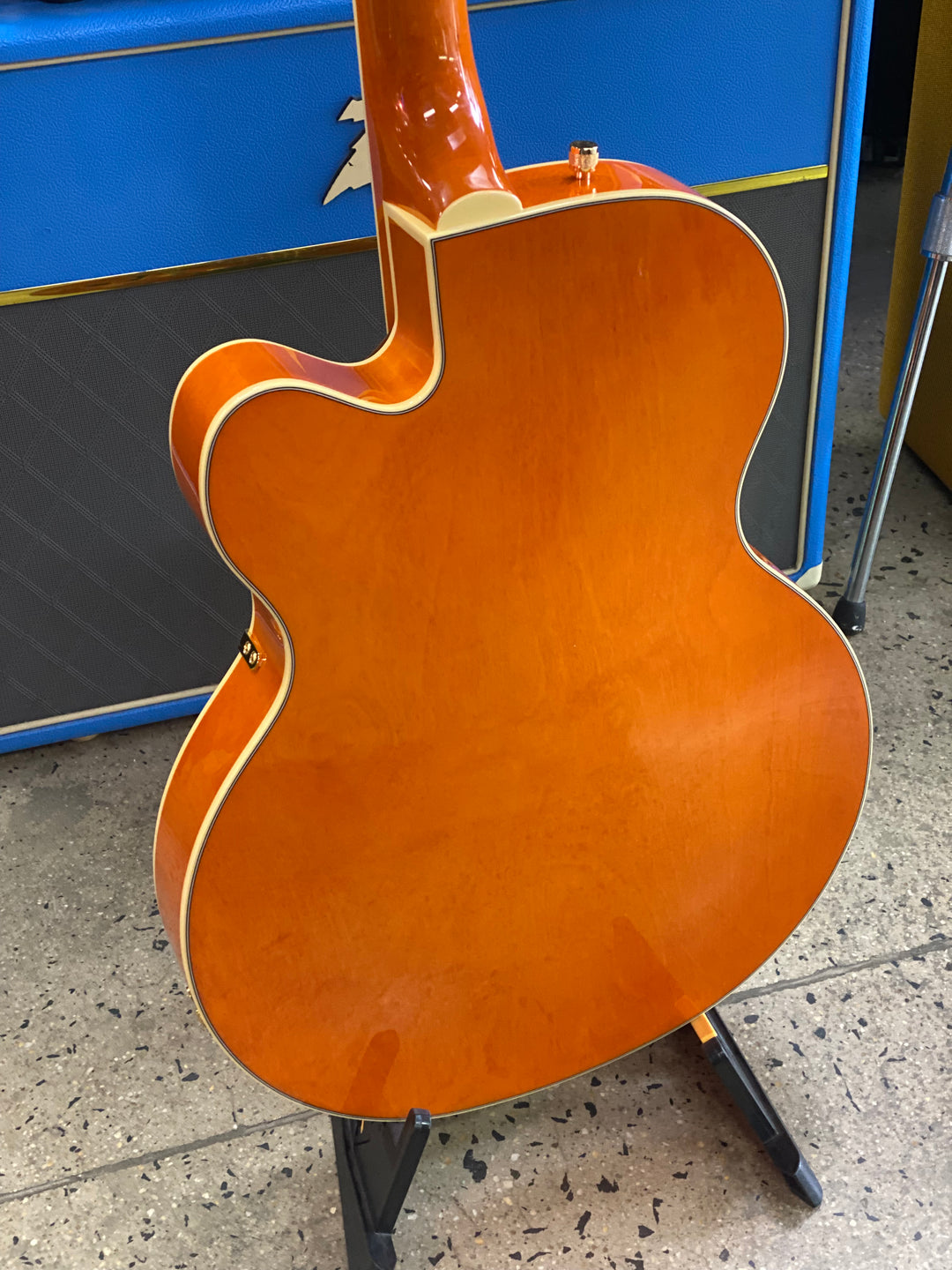 Gretsch Synchomatic Nashville Hollow Body w/Bisgby | 50s Orange Stain