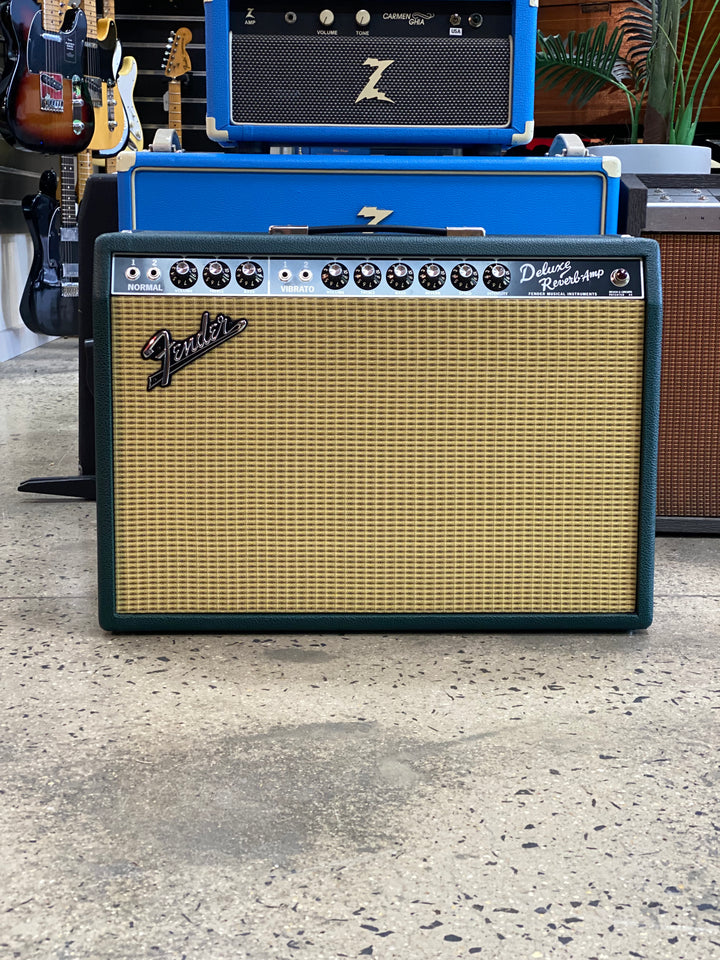 Fender FSR '65 Deluxe Reverb Combo Amp | British Racing Green