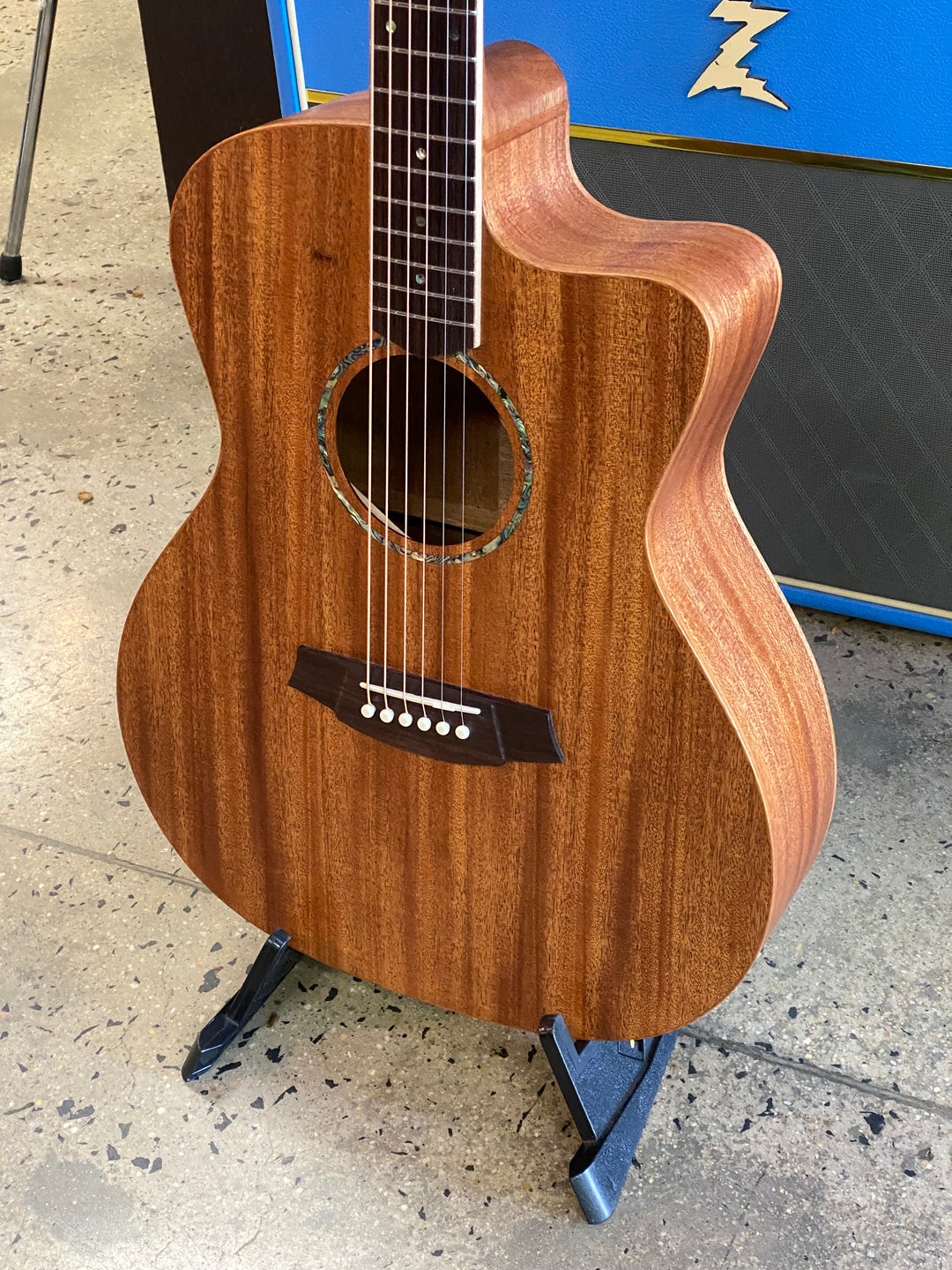 Cole Clark Studio GA SAN1EC All Solid African Mahogany