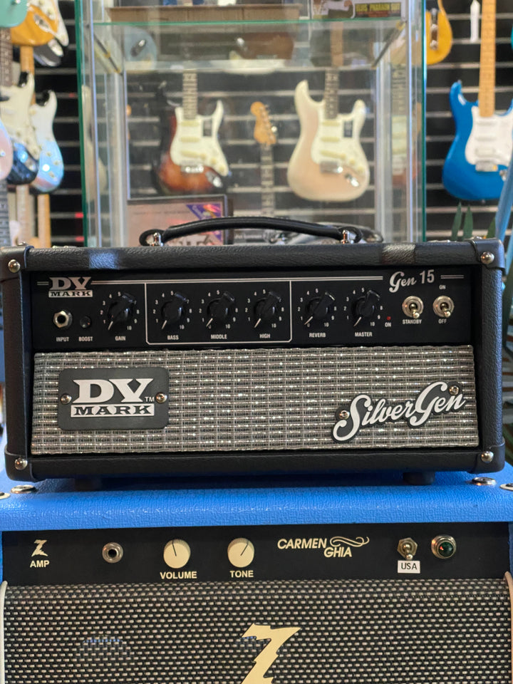 DV Mark DV GEN 15  Silver Gen 15w Tube Guitar Head ***Pre Loved***