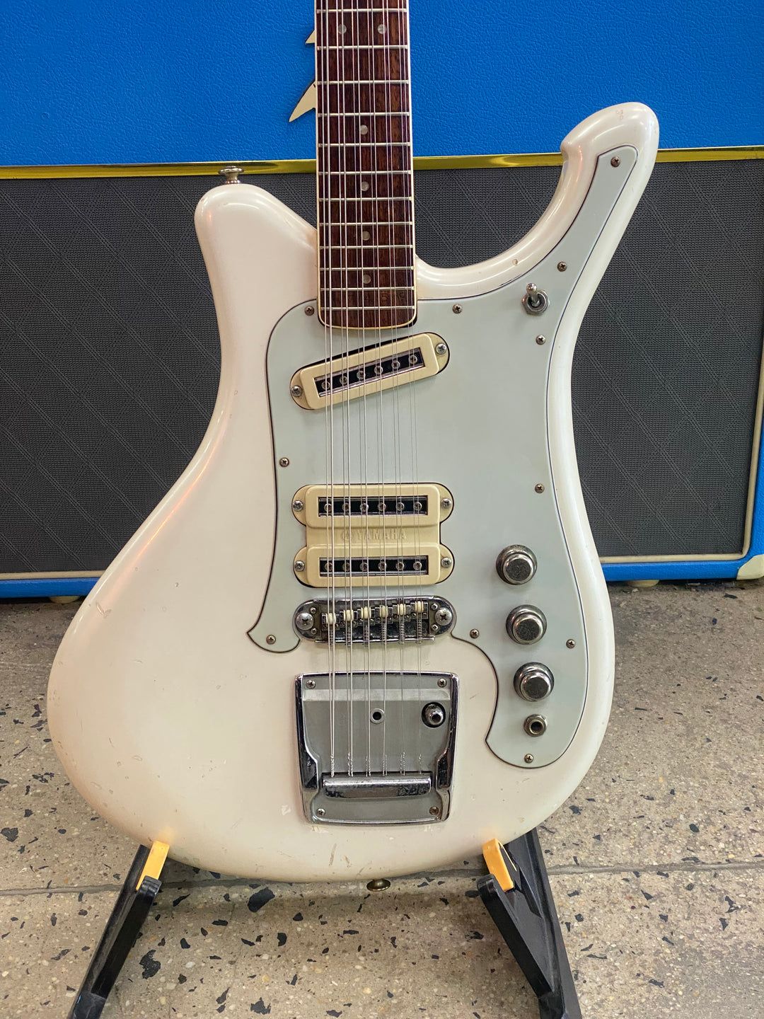 Yamaha 1968 SG-12A 12 String Wcase | Pearl White ***pre loved***