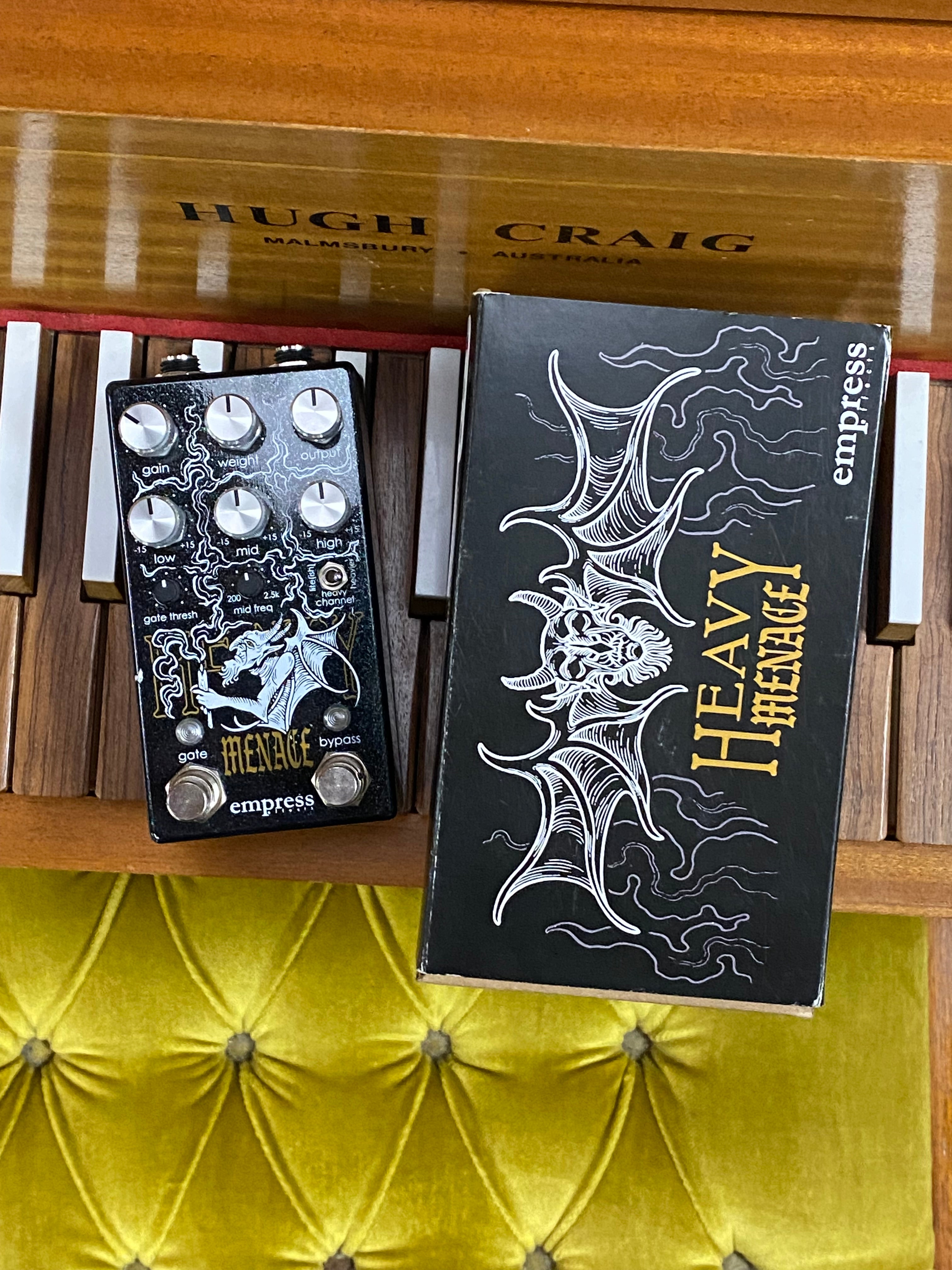 Empress Heavy Menace Distortion pedal wbox ***pre loved*** – A&B