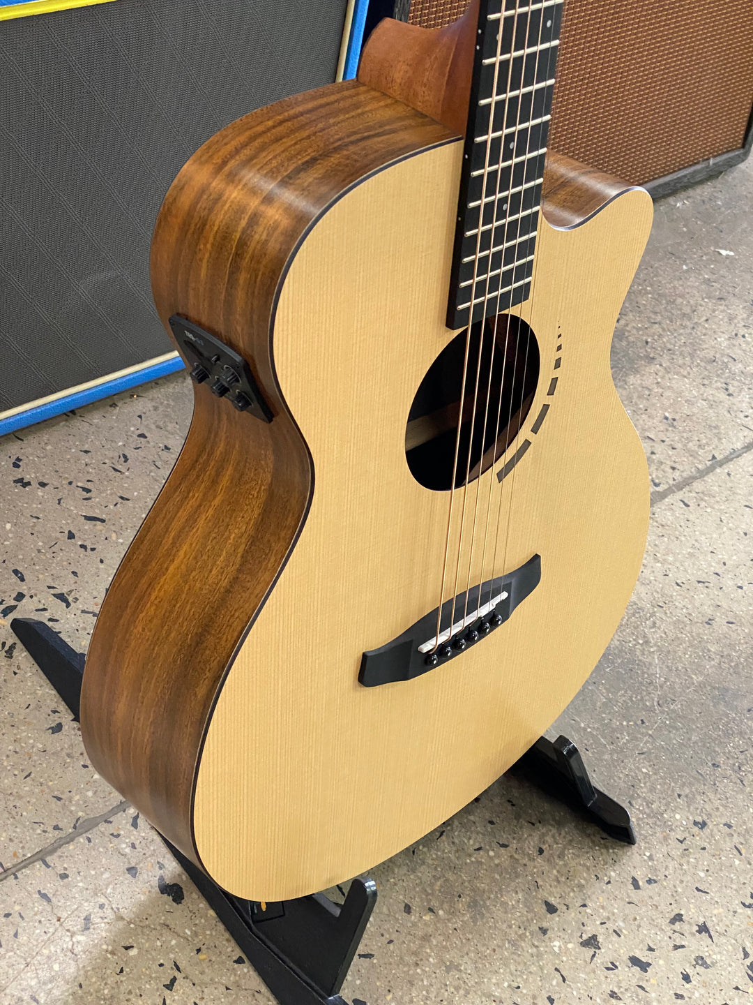 Tanglewood Metropolitan TM4CE Super Folk CE Koa Acoustic Electric