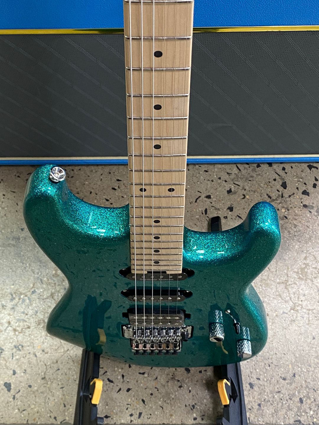 Charvel Pro-Mod San Dimas Style 1 HSS FR M | Aqua Flake