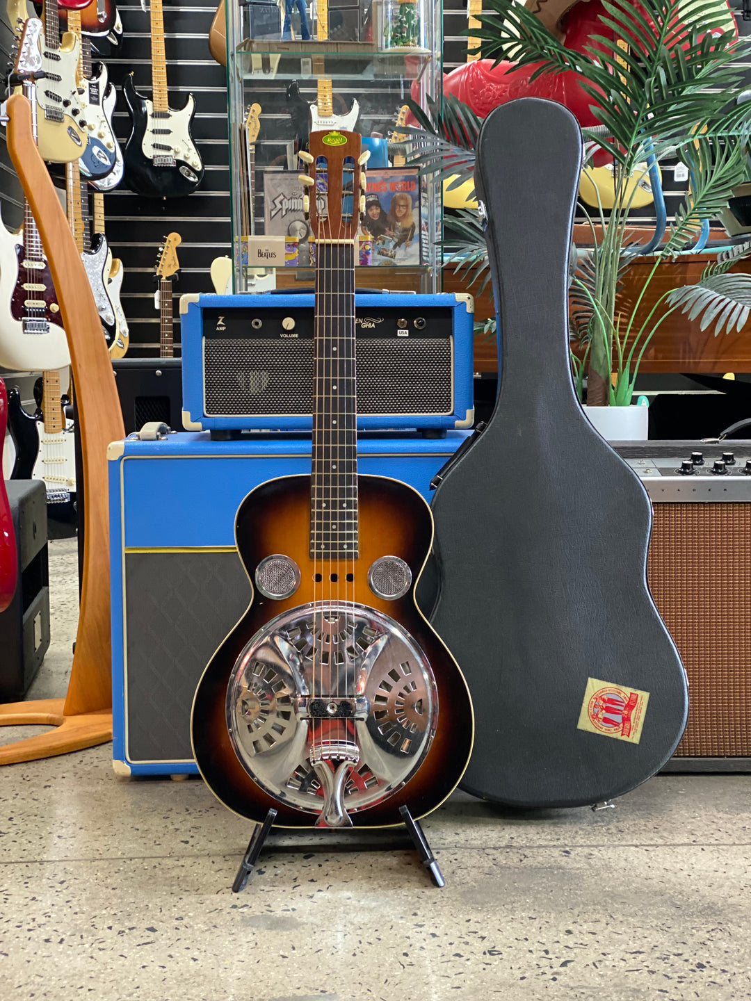 Regal Square Neck Resonator 1990s MIK wcase ***pre loved***