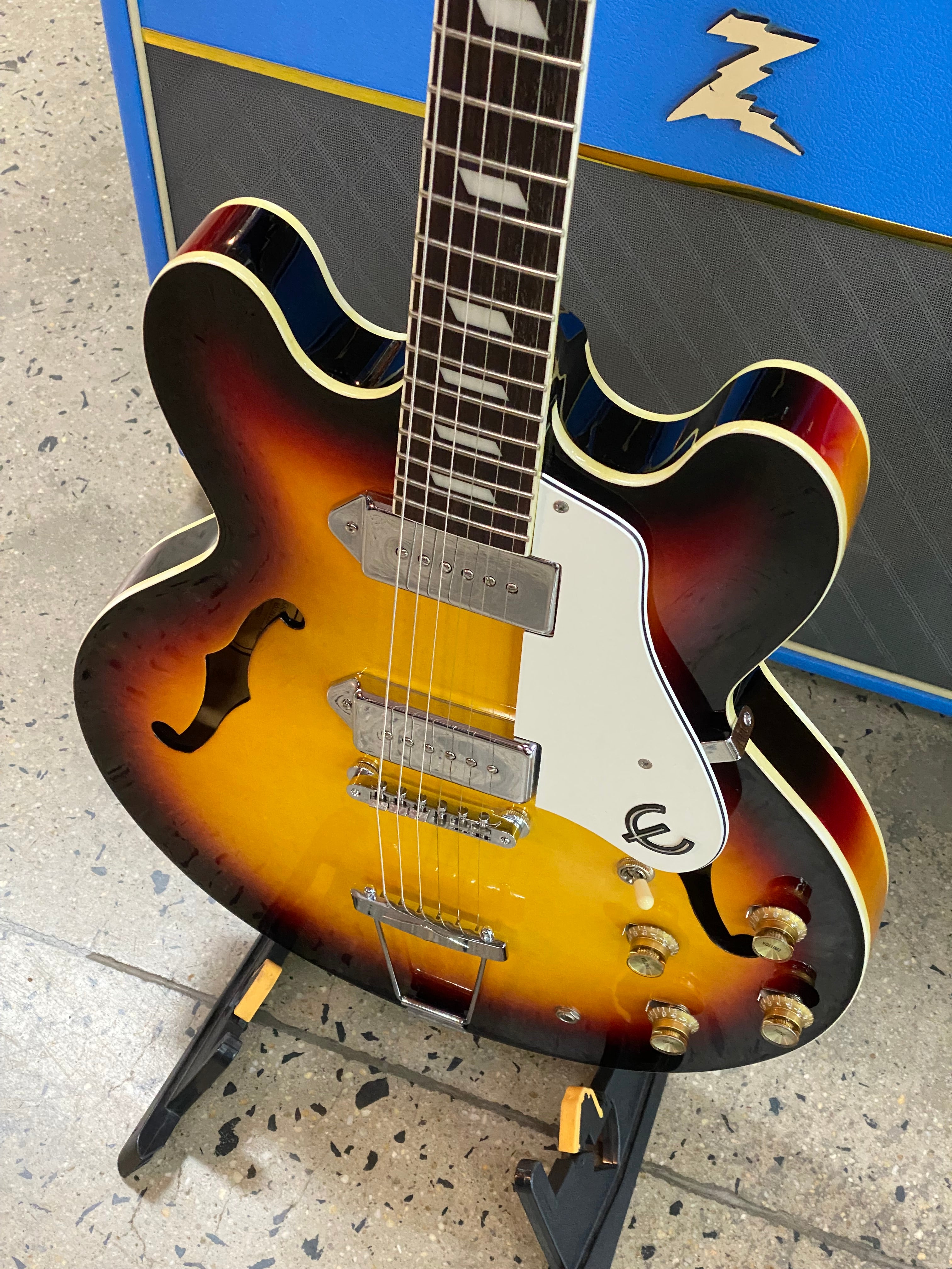Epiphone 2001 Casino Peerless Factory Built w/case | Sunburst