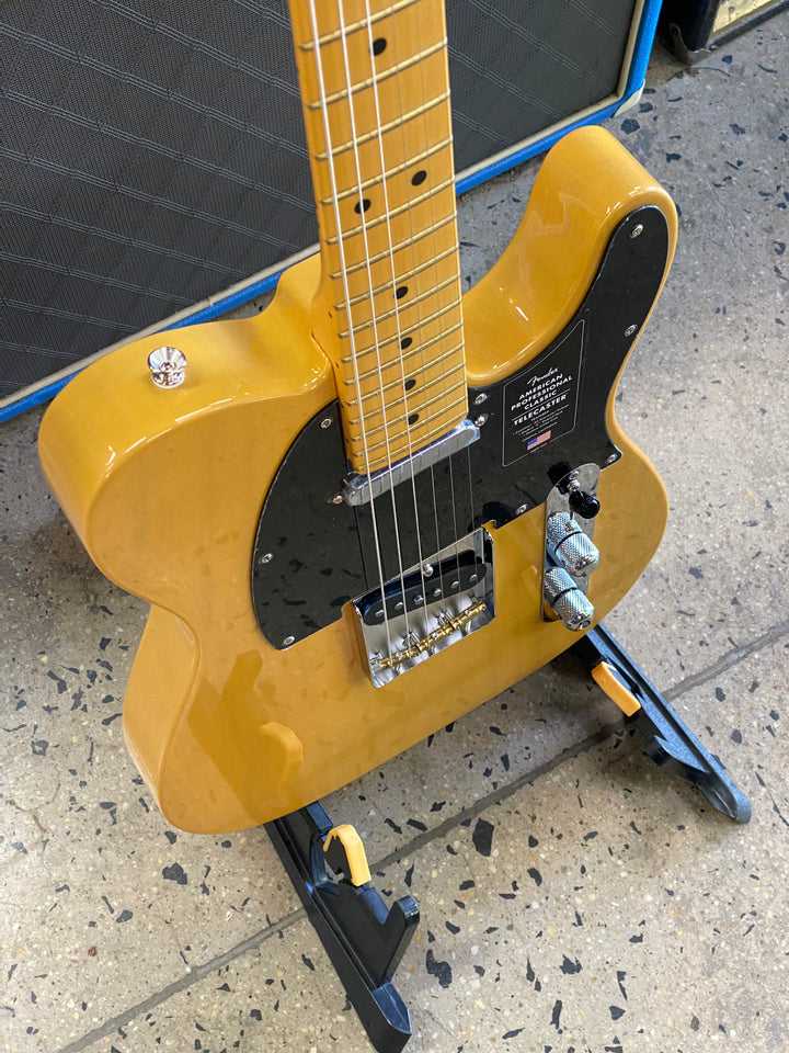 Fender American Pro Classic Tele Maple Neck | Butterscotch Blonde
