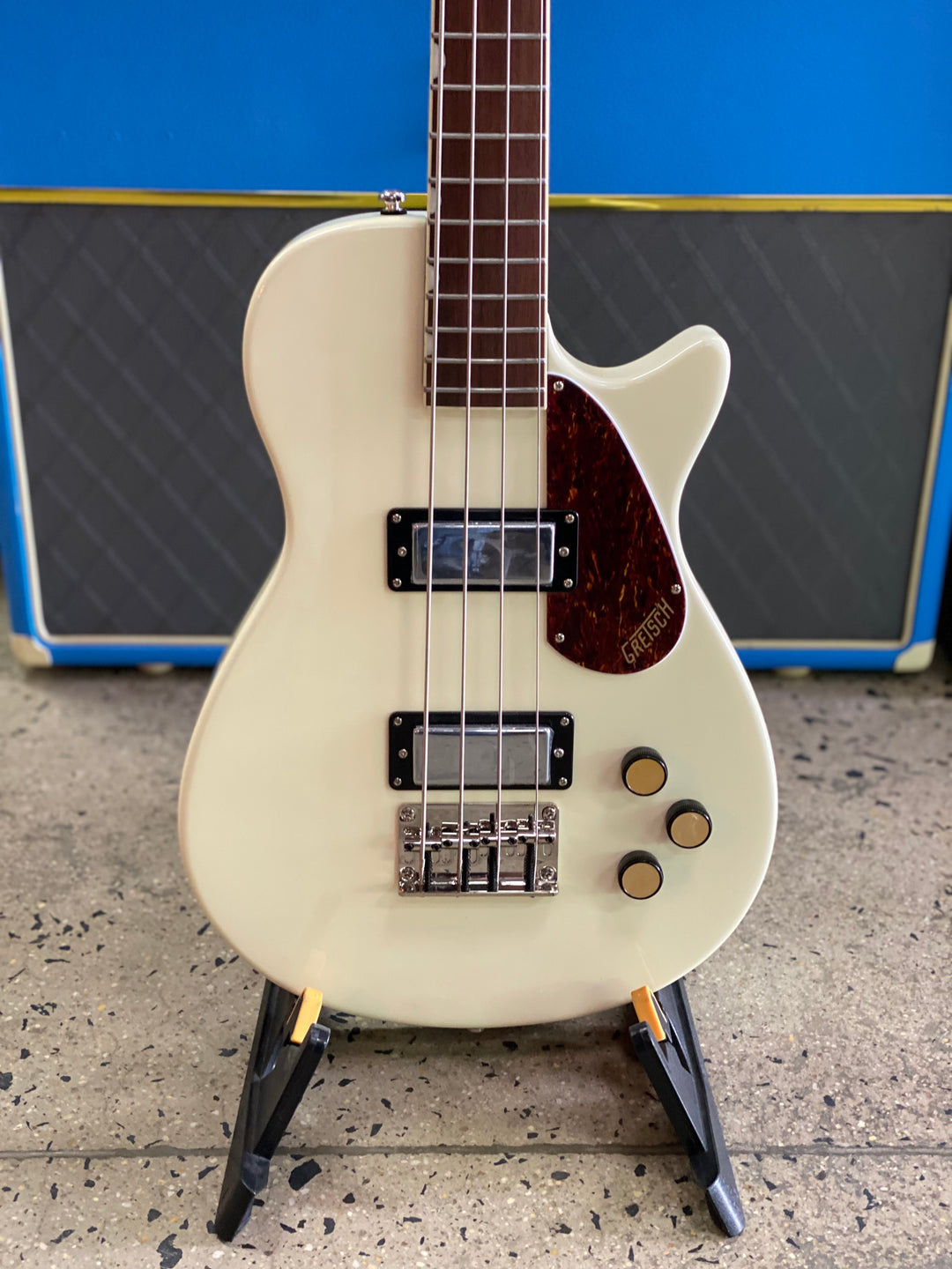 Gretsch Streamliner Jet Club Bass Single-Cut | Vintage White