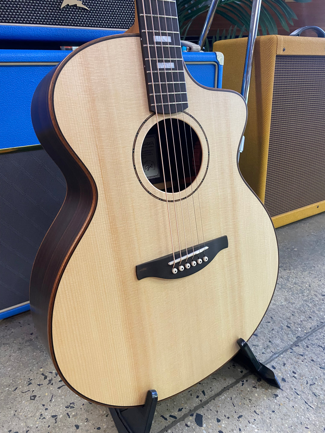 Fenech Guitars VTPRGAC VT Professional Rosewood Cutaway Acoustic