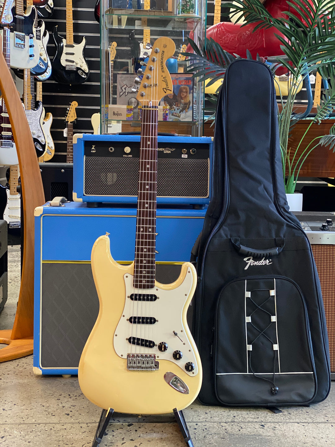 Fender 2008 CIJ ST72-US 70s Reissue Strat wbag | Olympic White ***pre loved***