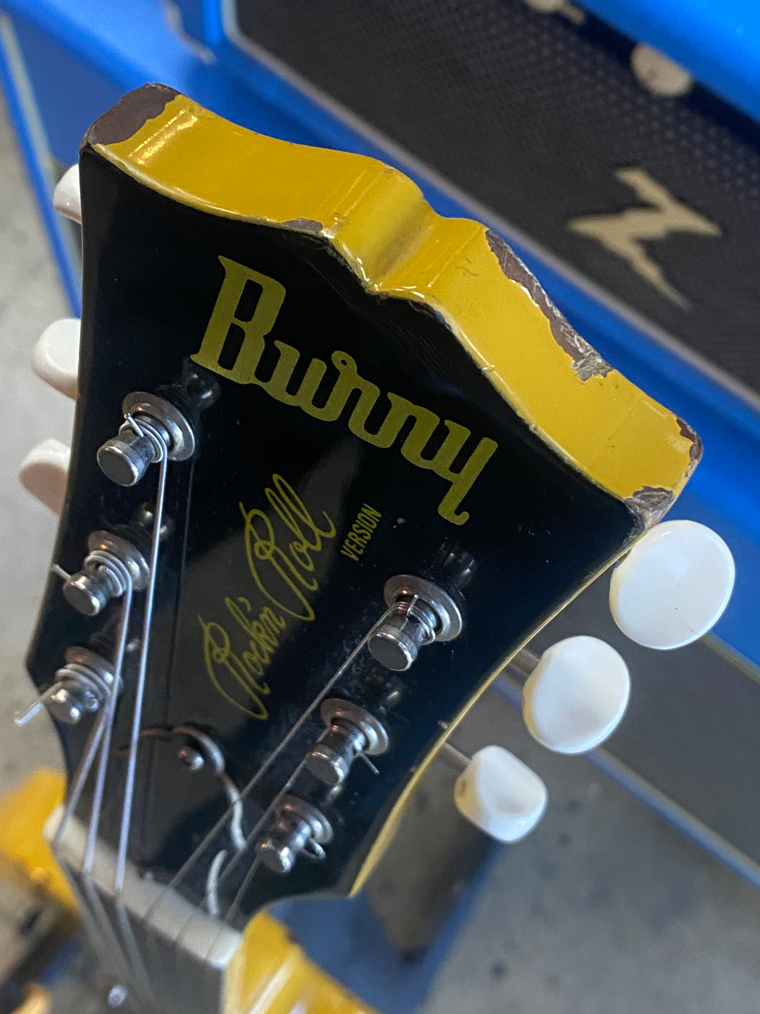 Burny 80s Rock'n Roll Version Les Paul Special TV Yellow w/bag ***Pre loved***