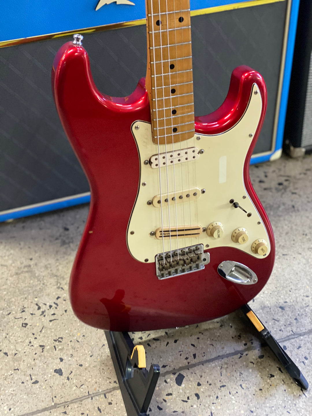 Fender MIJ 93-94 Strat W/mods Red ***Pre Loved***