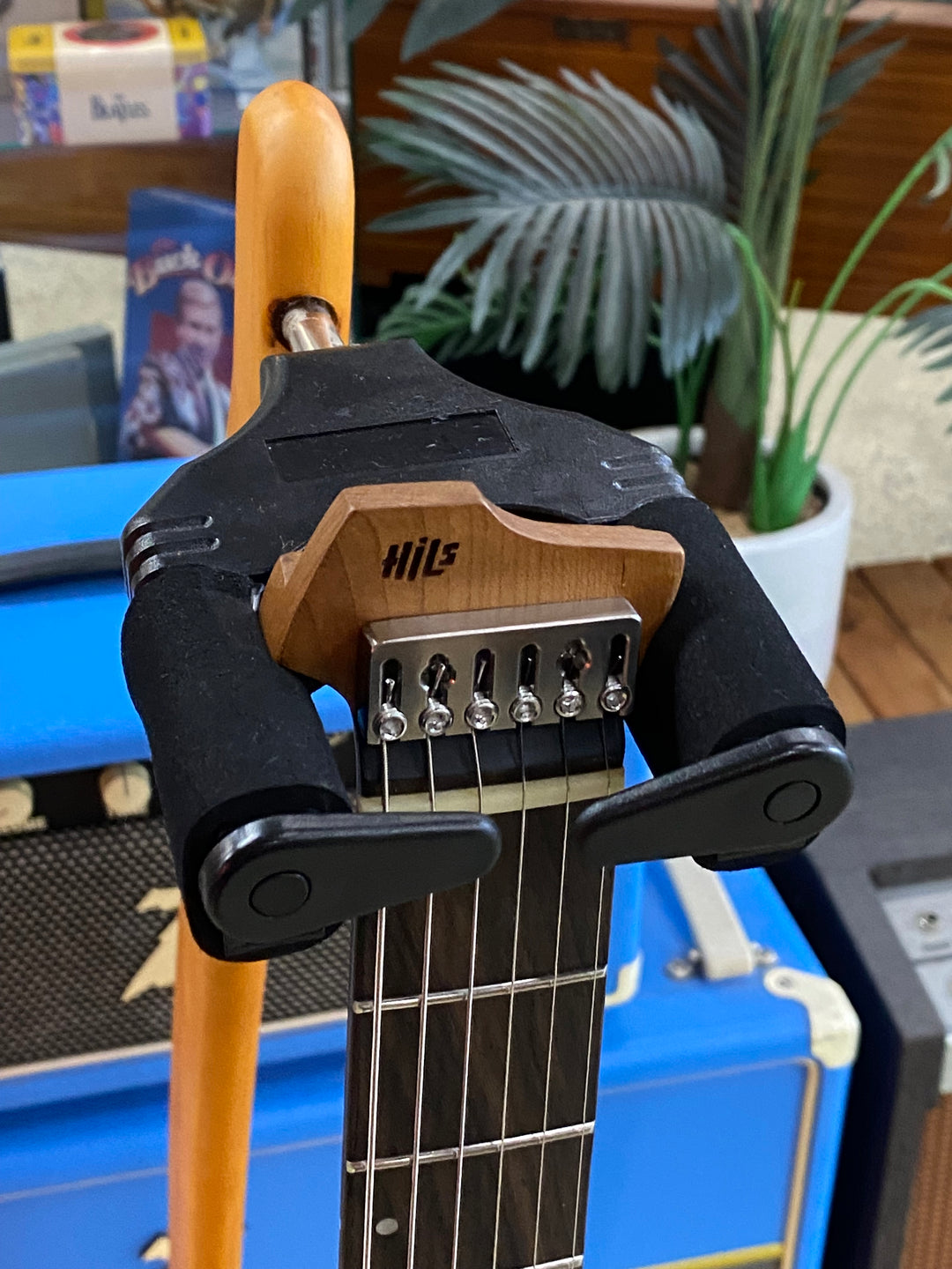 Hils HN5 Headless Electric Guitar | Satin Metallic Coral Orange