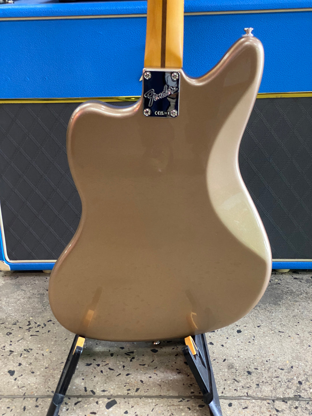 Fender American Professional Classic Jaguar | Faded Firemist Gold