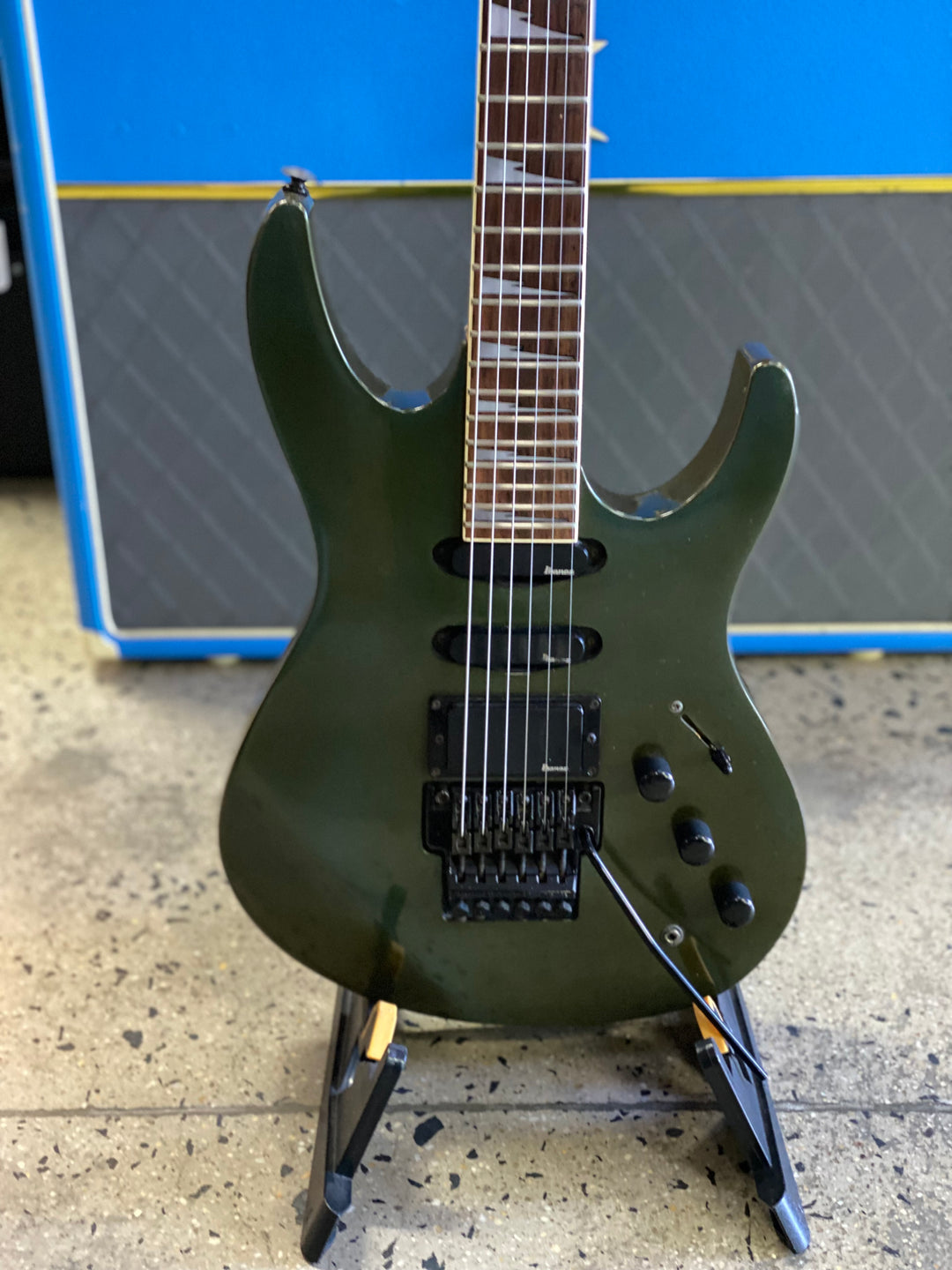 Ibanez RG685 1987 MIJ Roadstar HSS Green W/case ***Pre Loved***