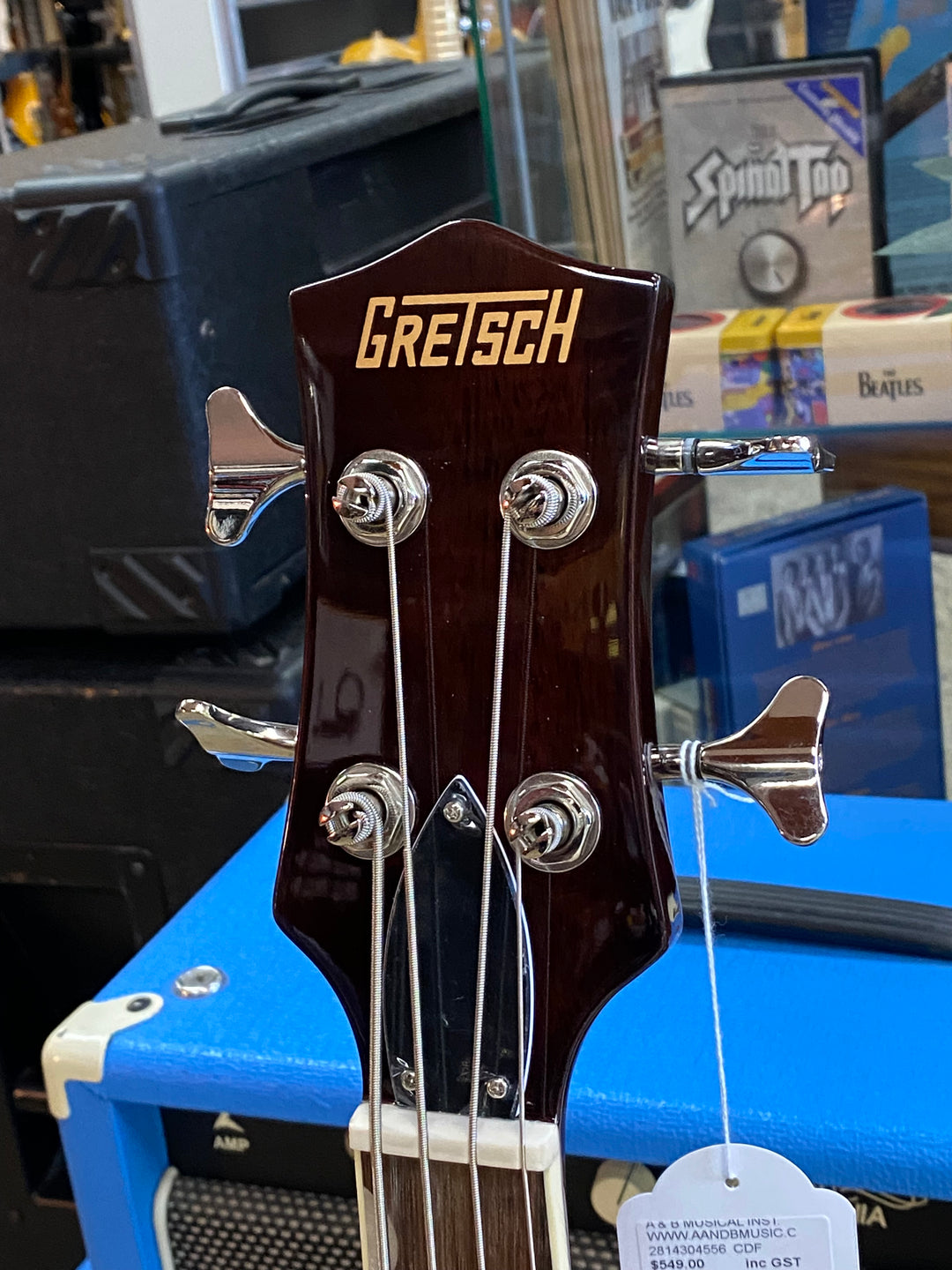 Gretsch Streamliner Jet Club Bass Single-Cut | Shell Pink