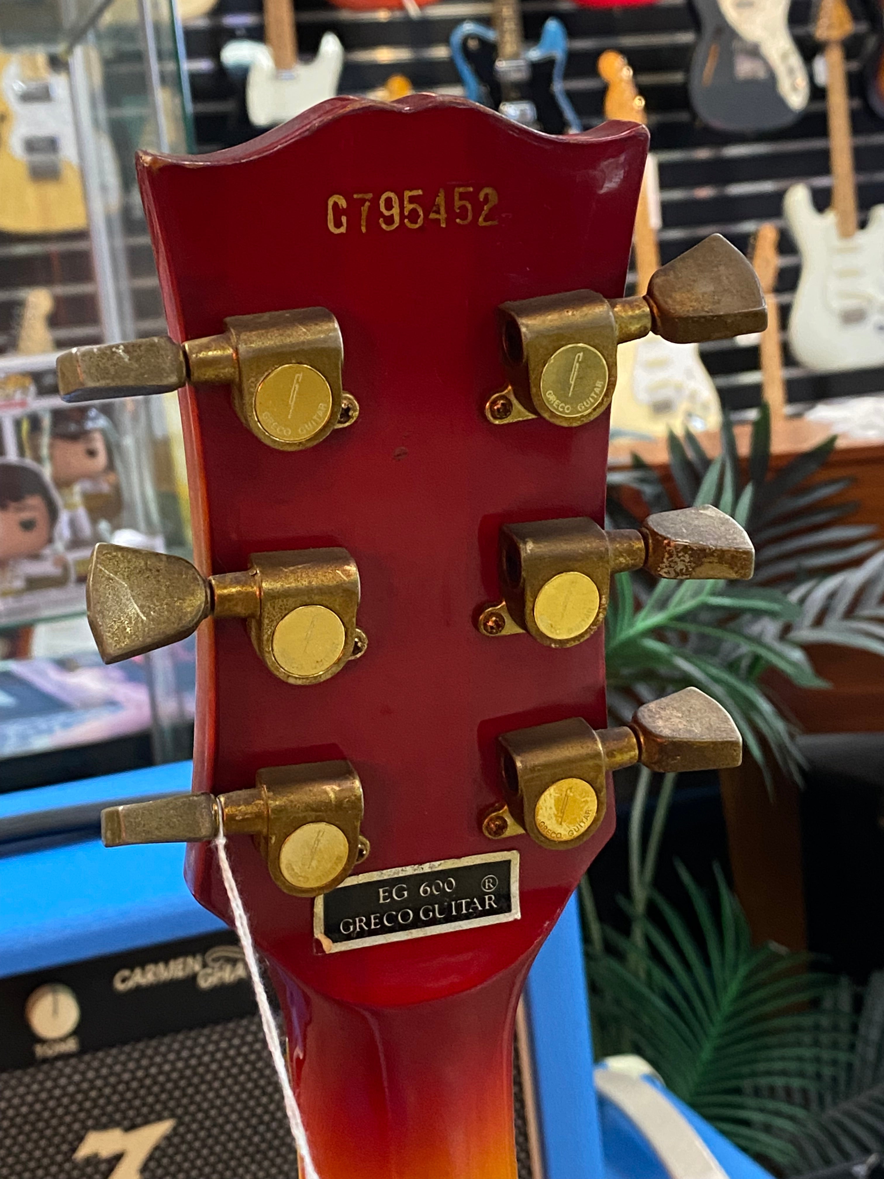 Greco guitar eg 600 super power custom｜ギター